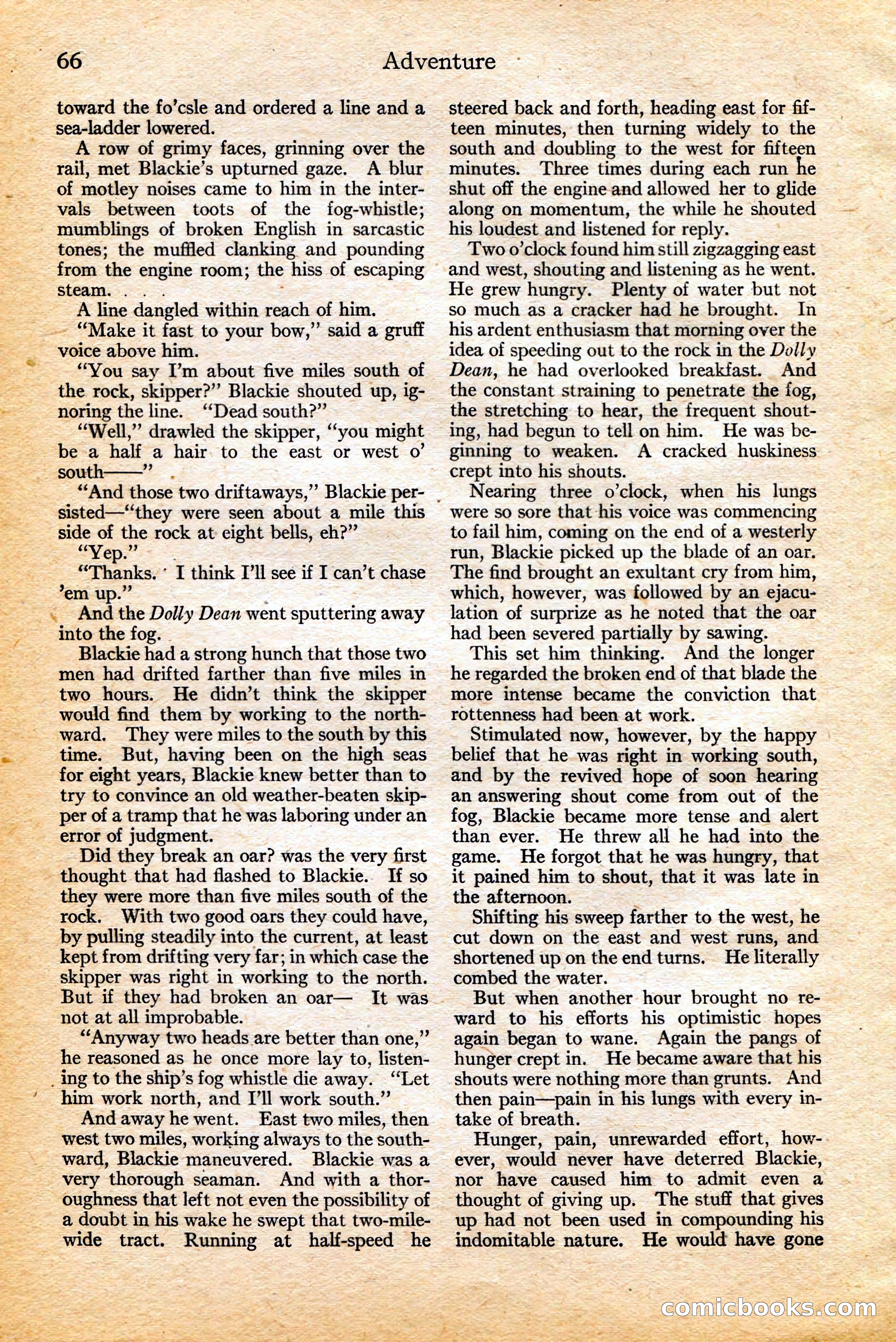 Adventure, February 20, 1922 — page 68 of 196