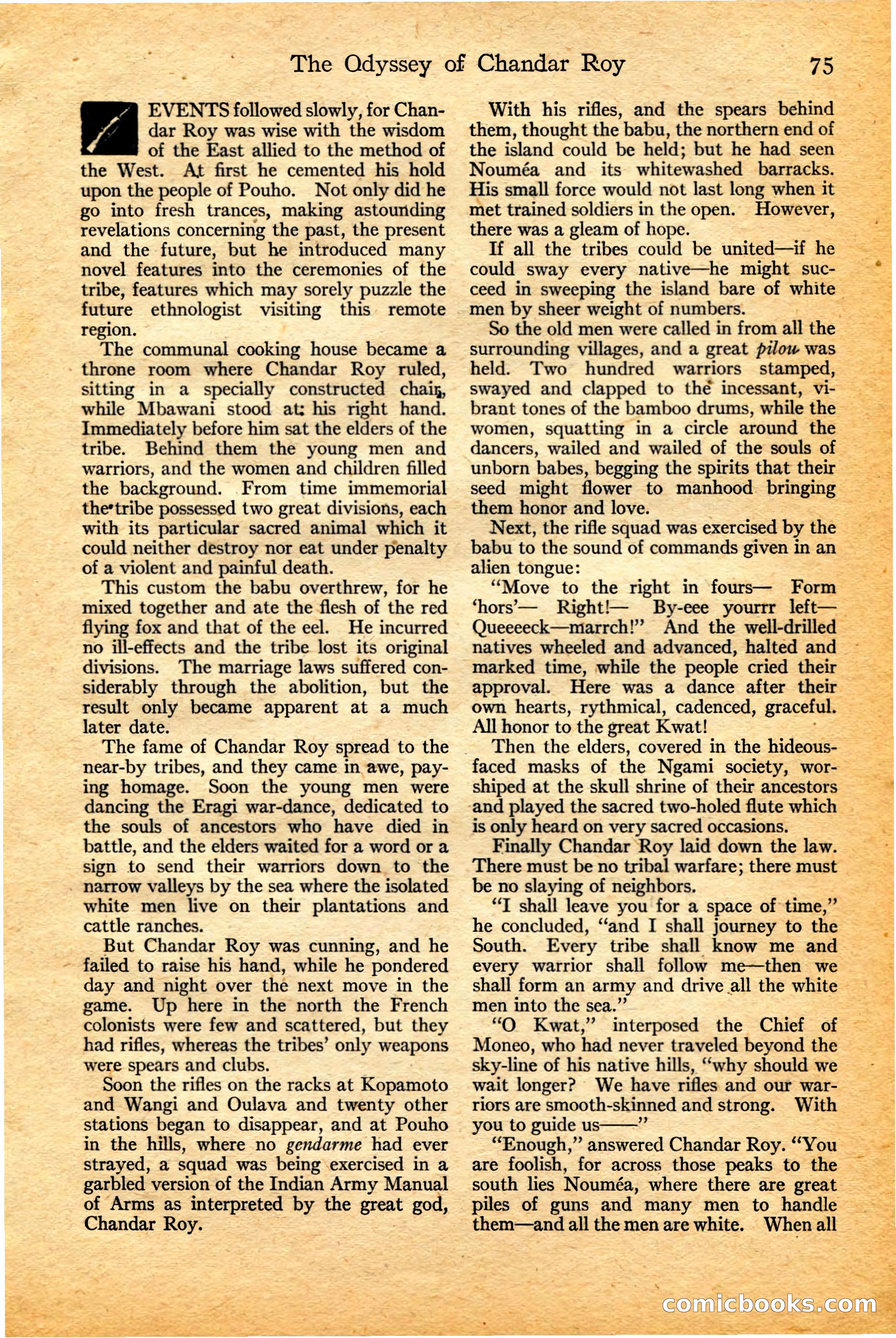 Adventure, February 20, 1922 — page 77 of 196