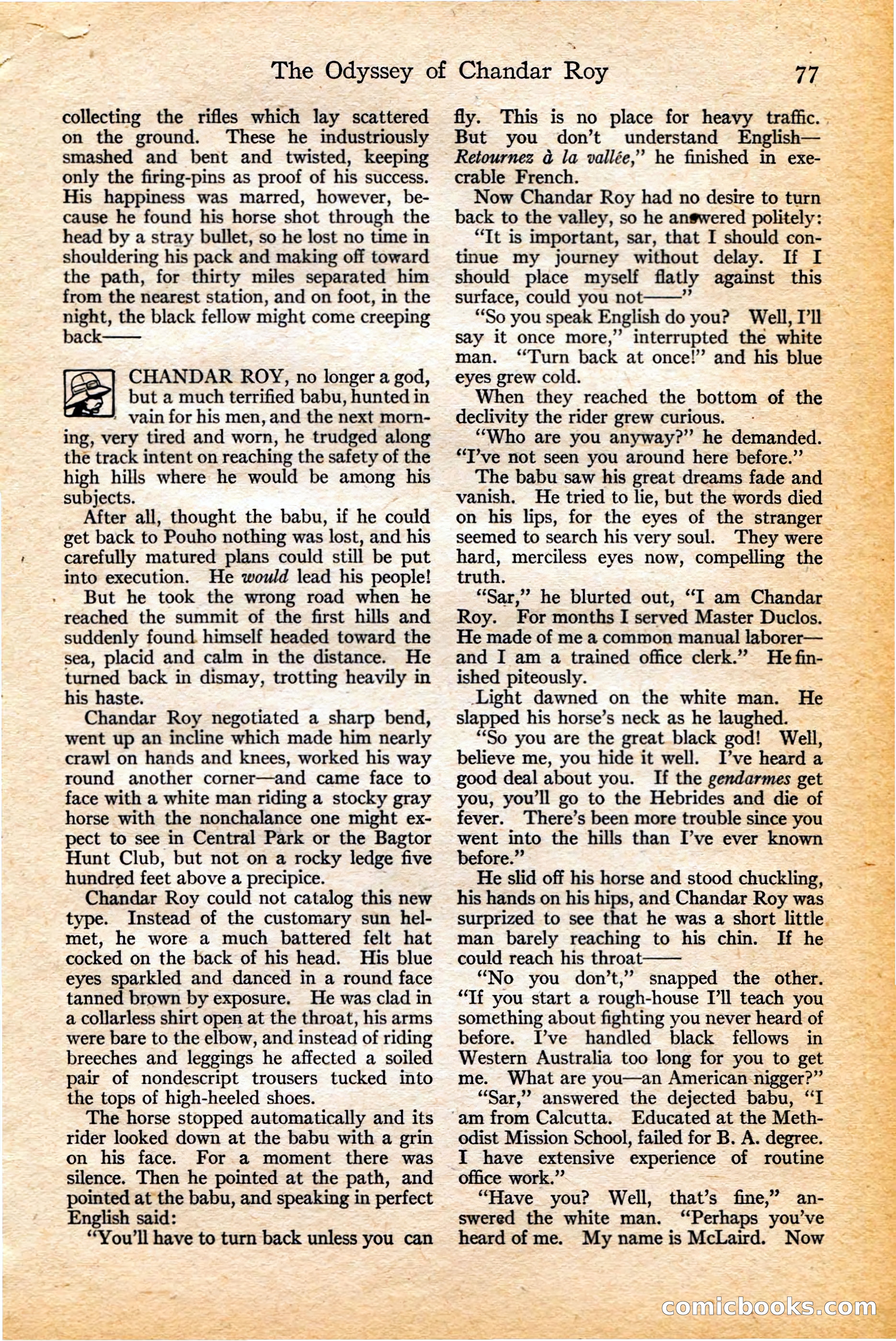 Adventure, February 20, 1922 — page 79 of 196