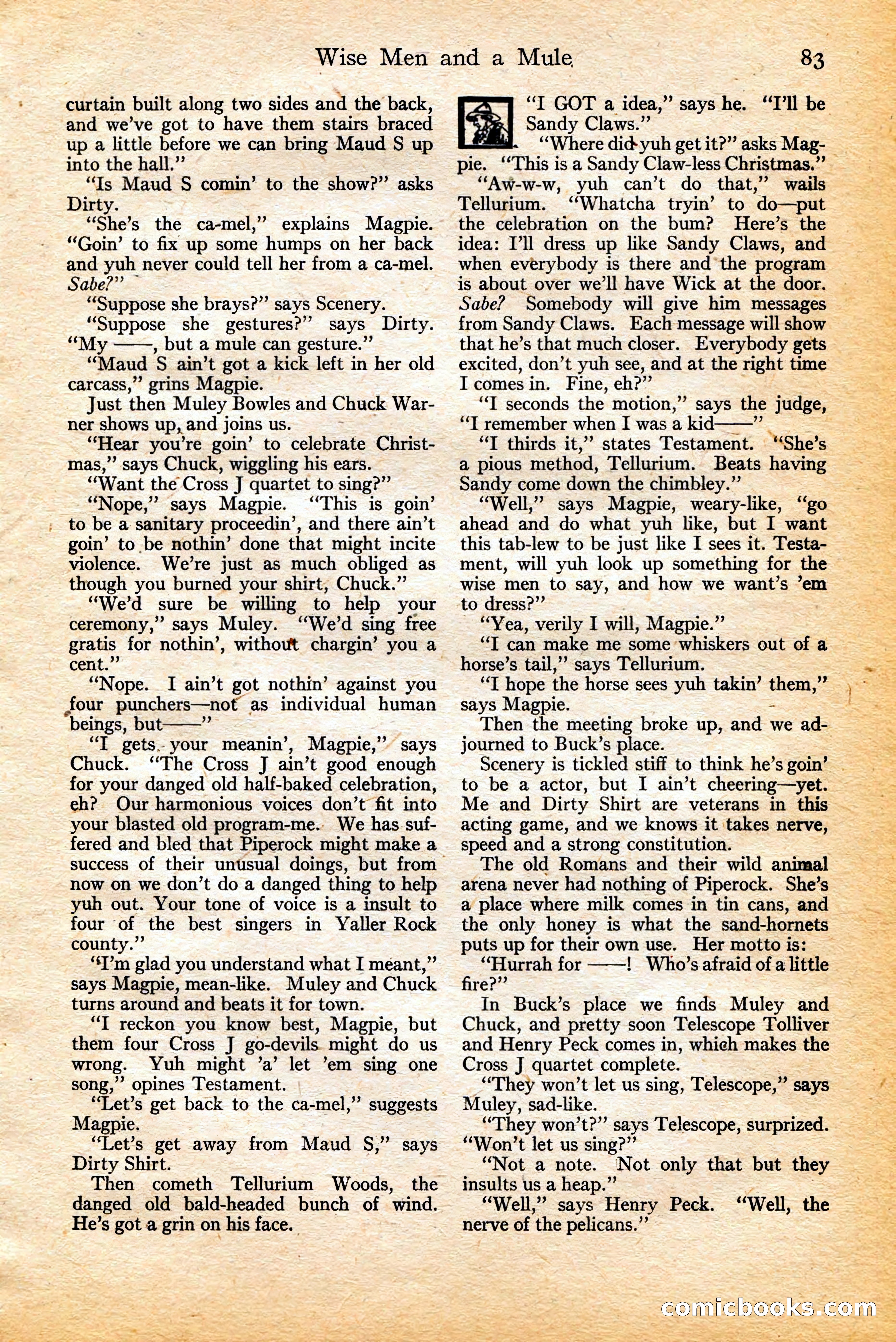 Adventure, February 20, 1922 — page 85 of 196