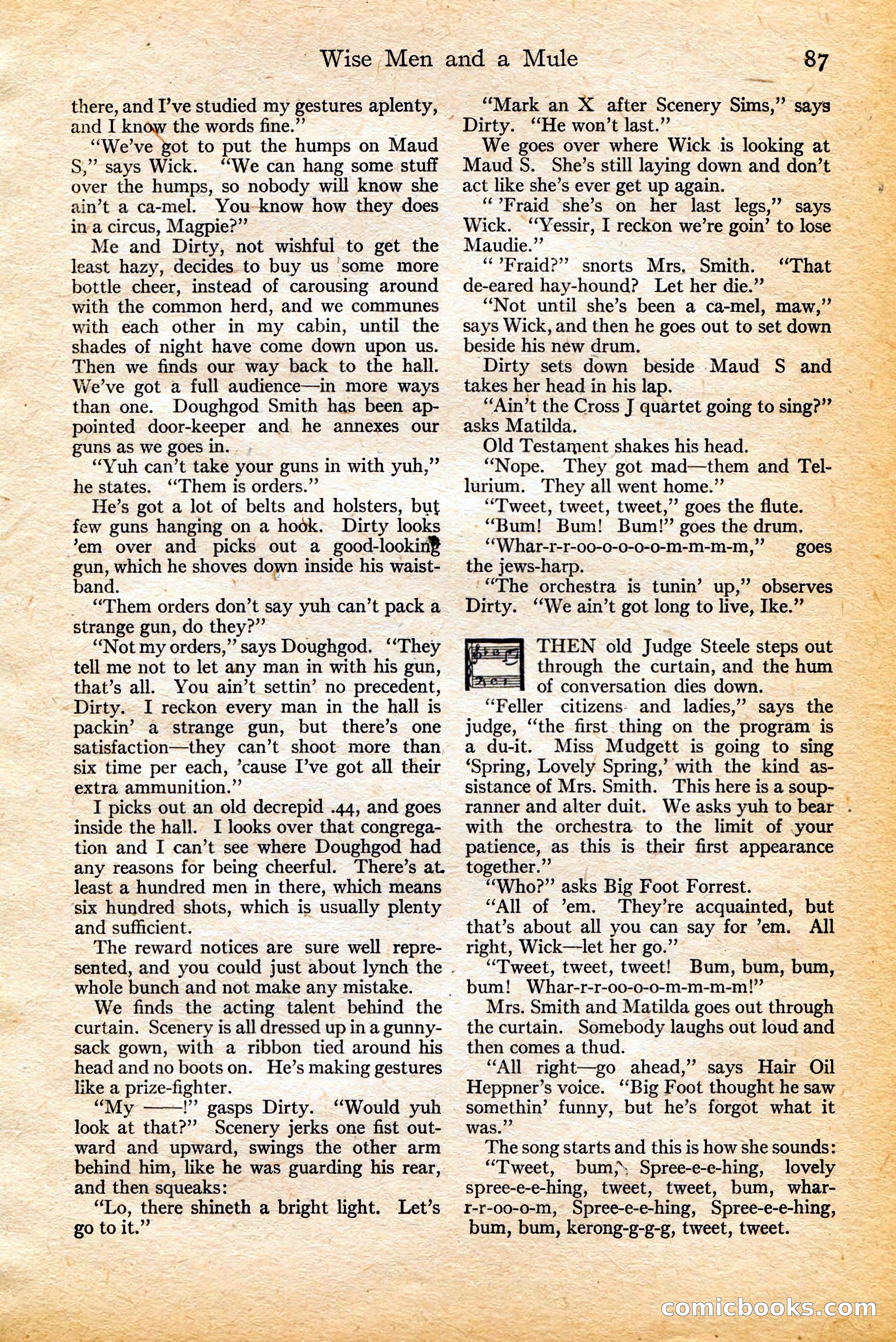 Adventure, February 20, 1922 — page 89 of 196