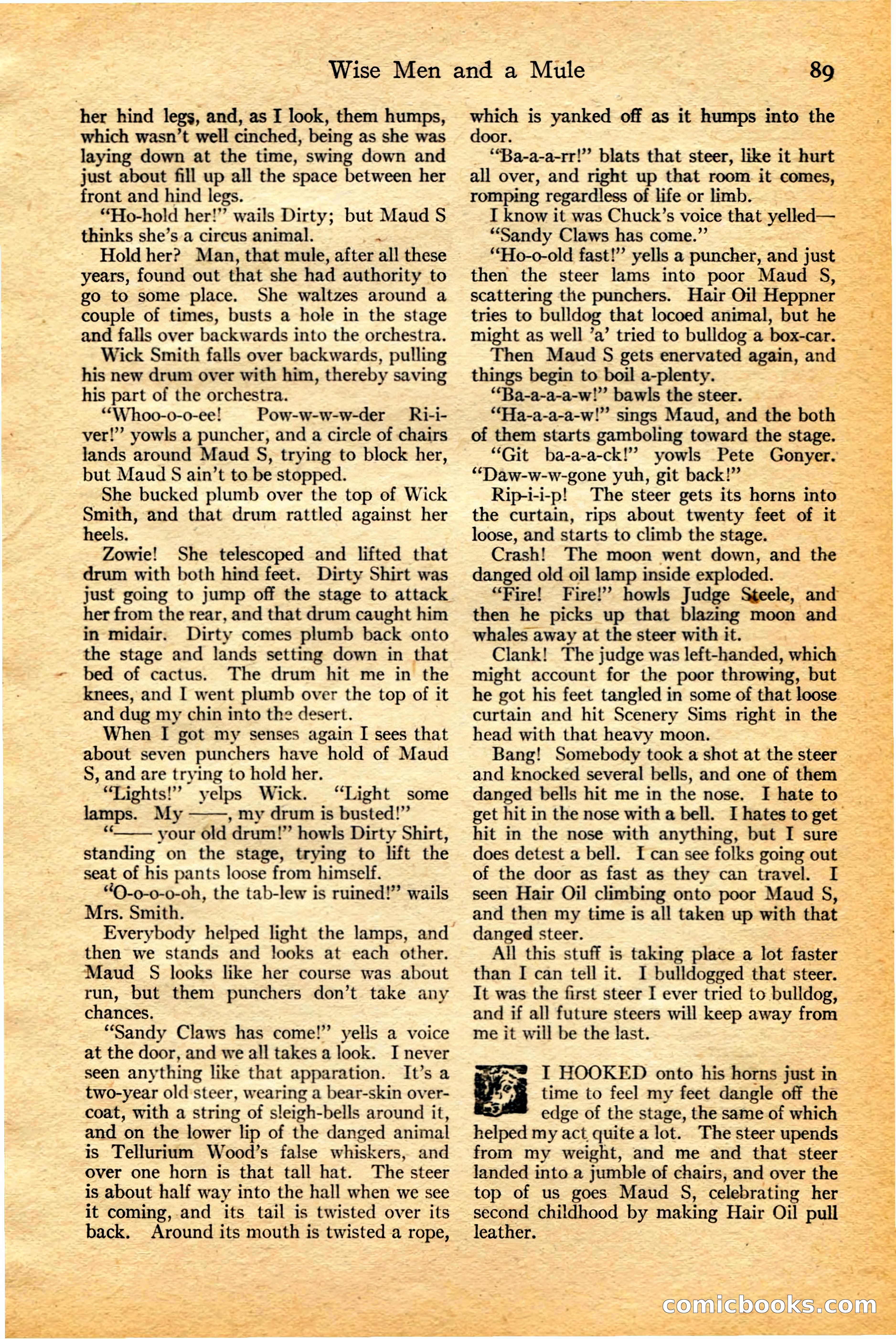 Adventure, February 20, 1922 — page 91 of 196