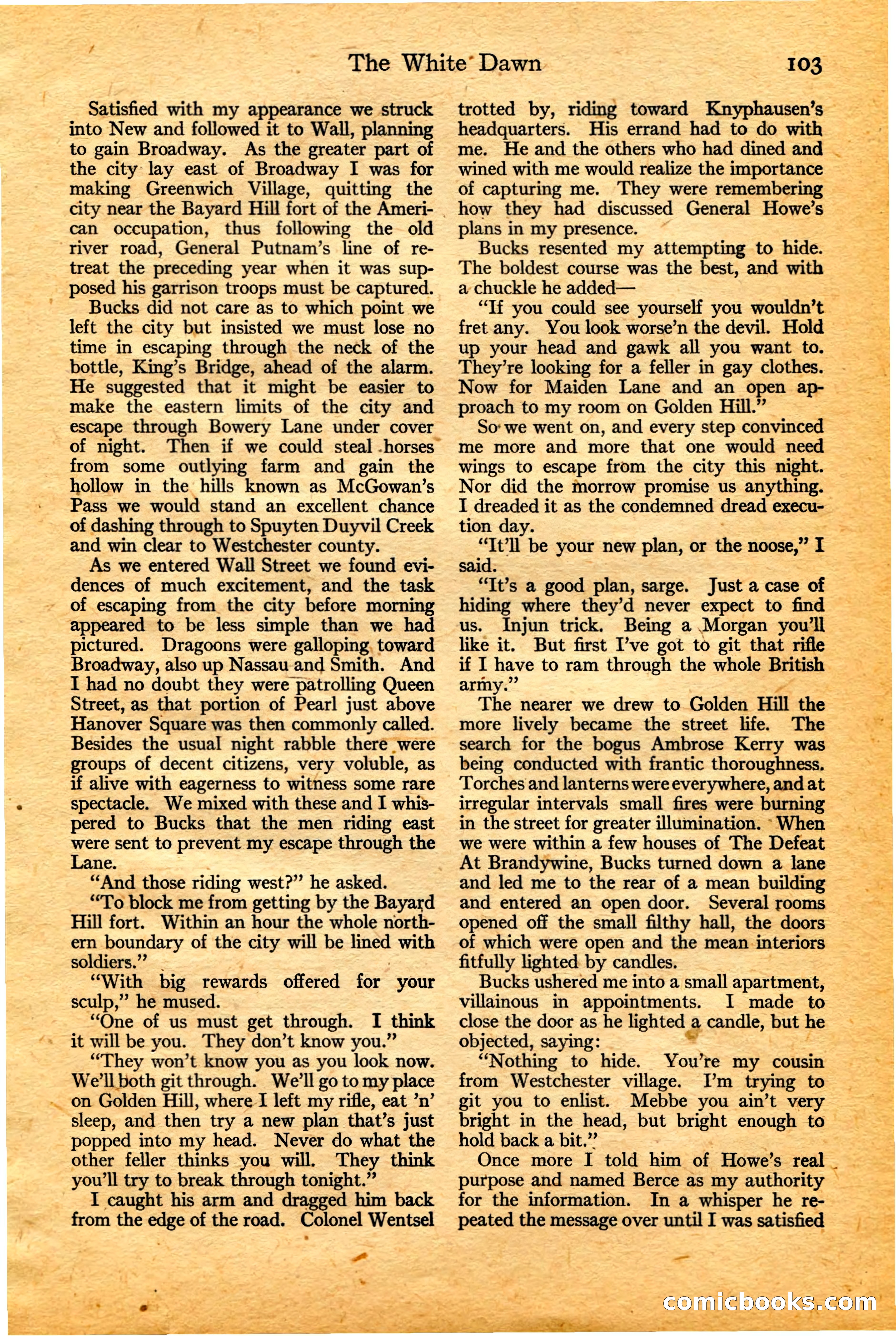 Adventure, February 20, 1922 — page 105 of 196