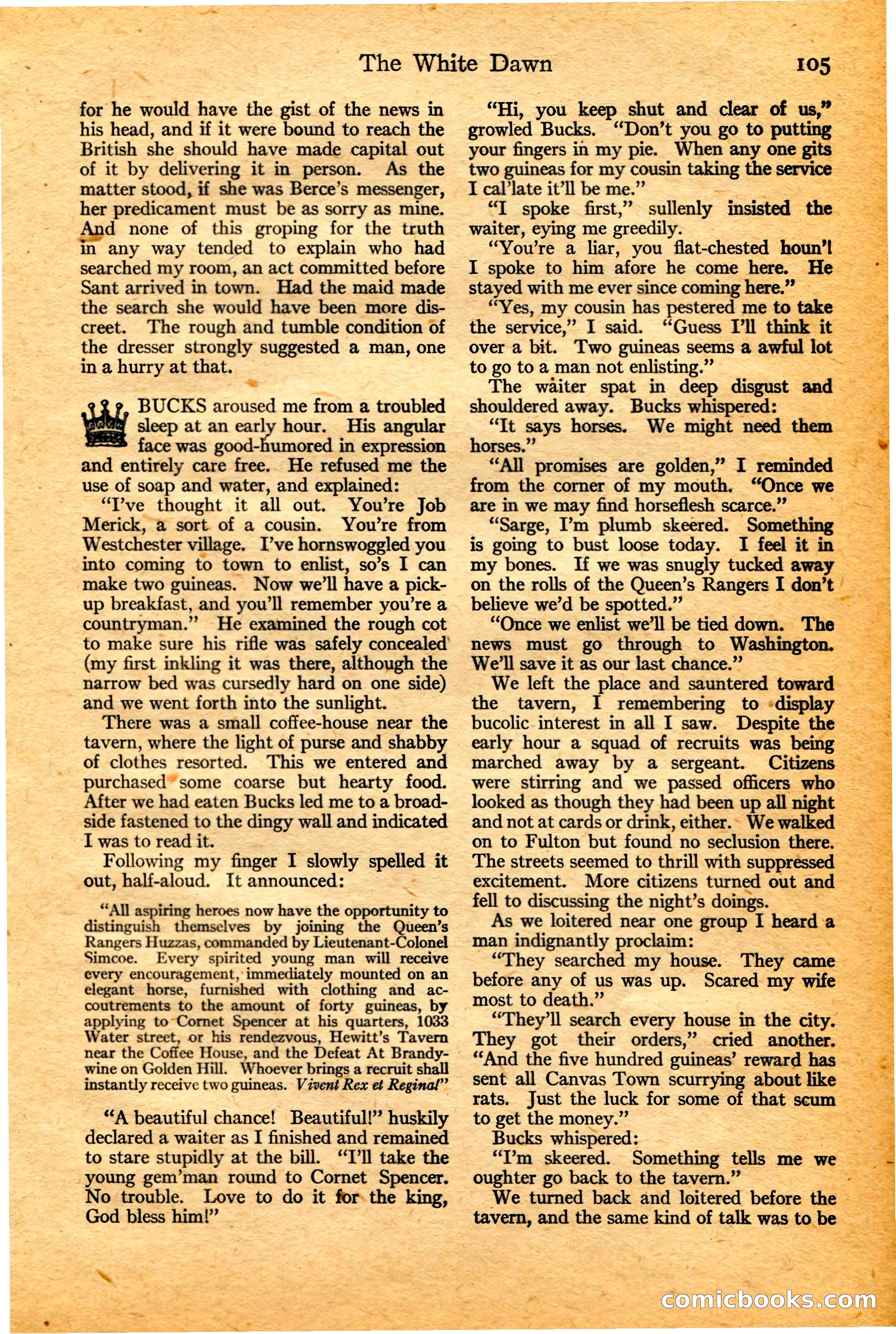 Adventure, February 20, 1922 — page 107 of 196
