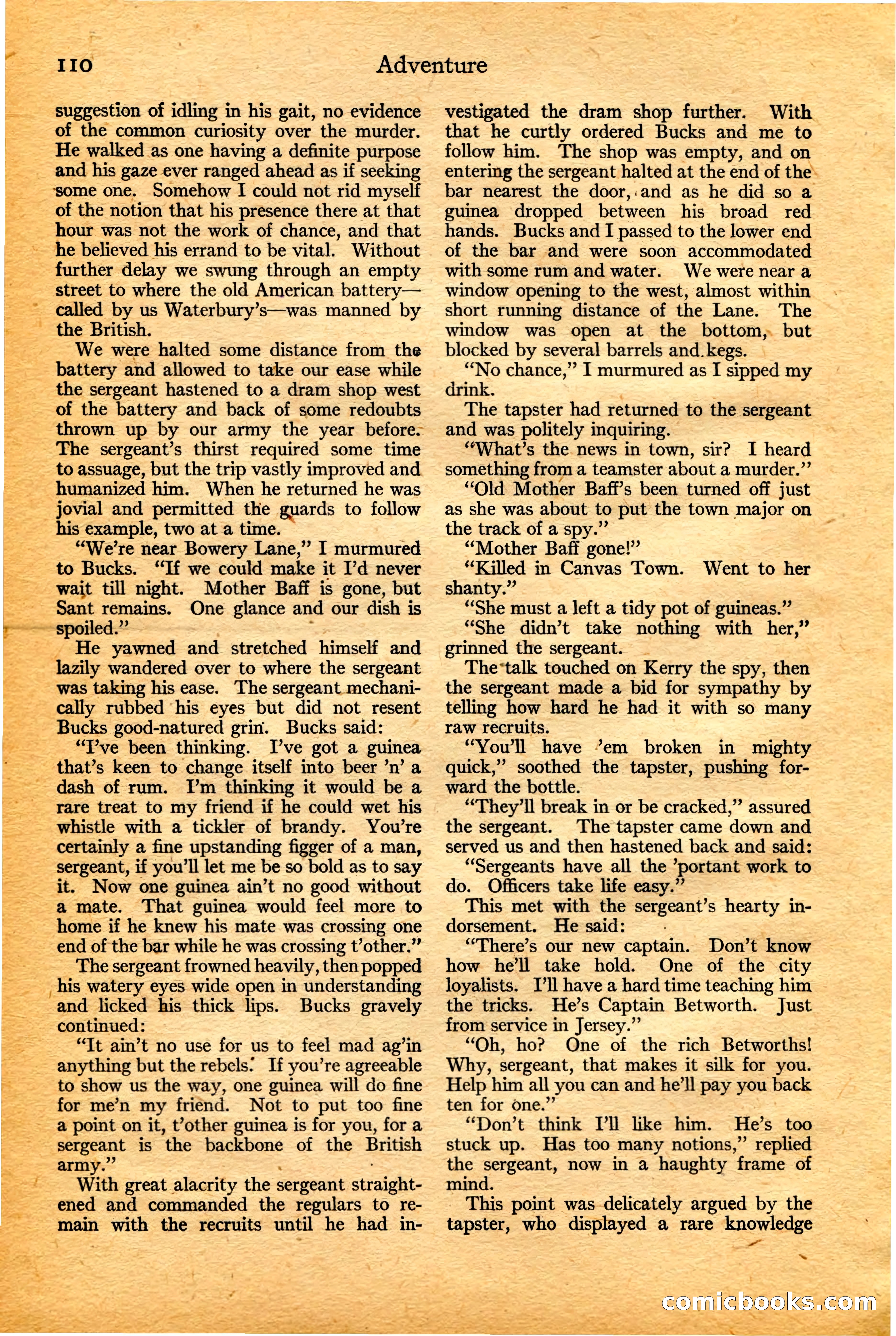 Adventure, February 20, 1922 — page 112 of 196