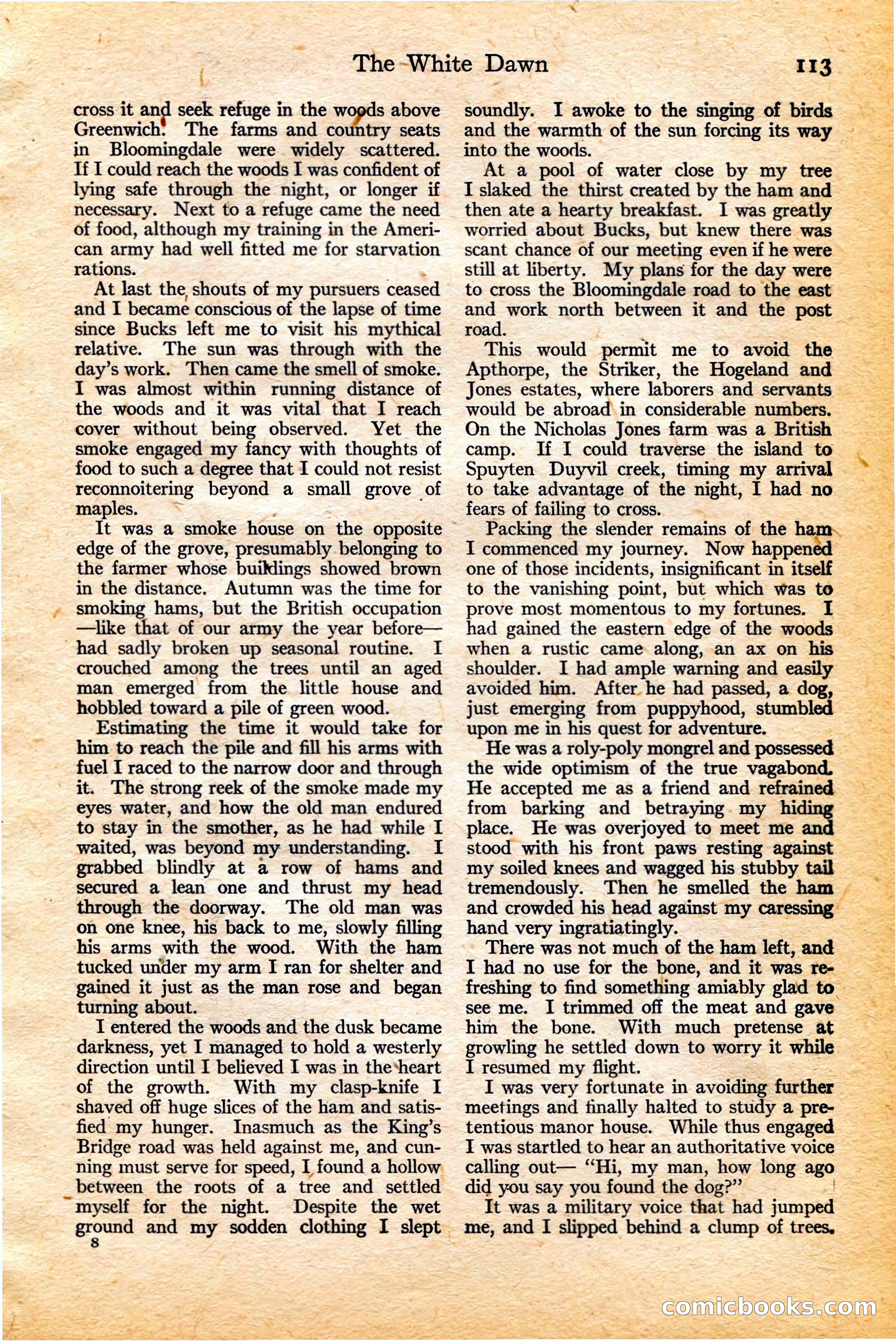 Adventure, February 20, 1922 — page 115 of 196