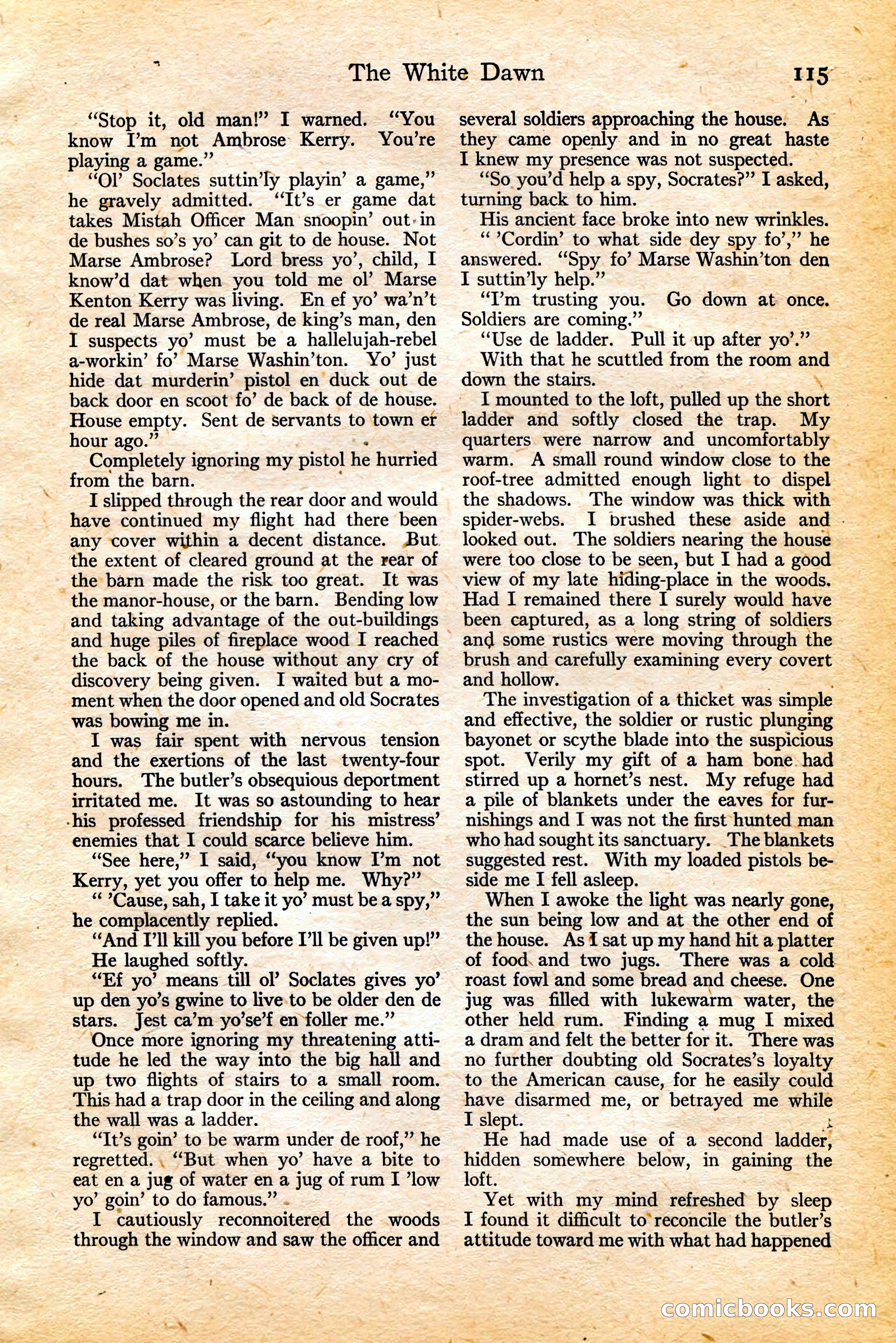 Adventure, February 20, 1922 — page 117 of 196