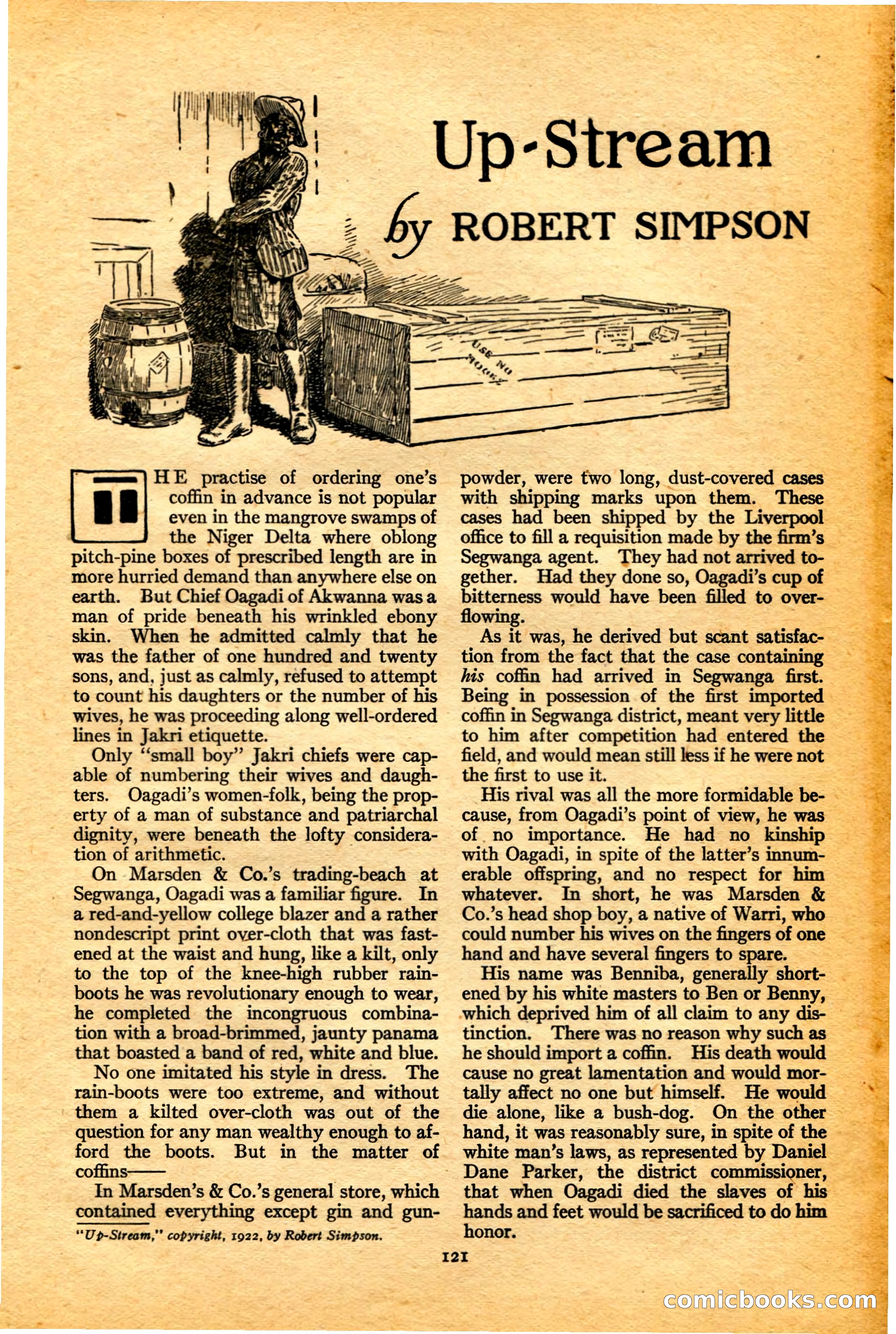 Adventure, February 20, 1922 — page 123 of 196