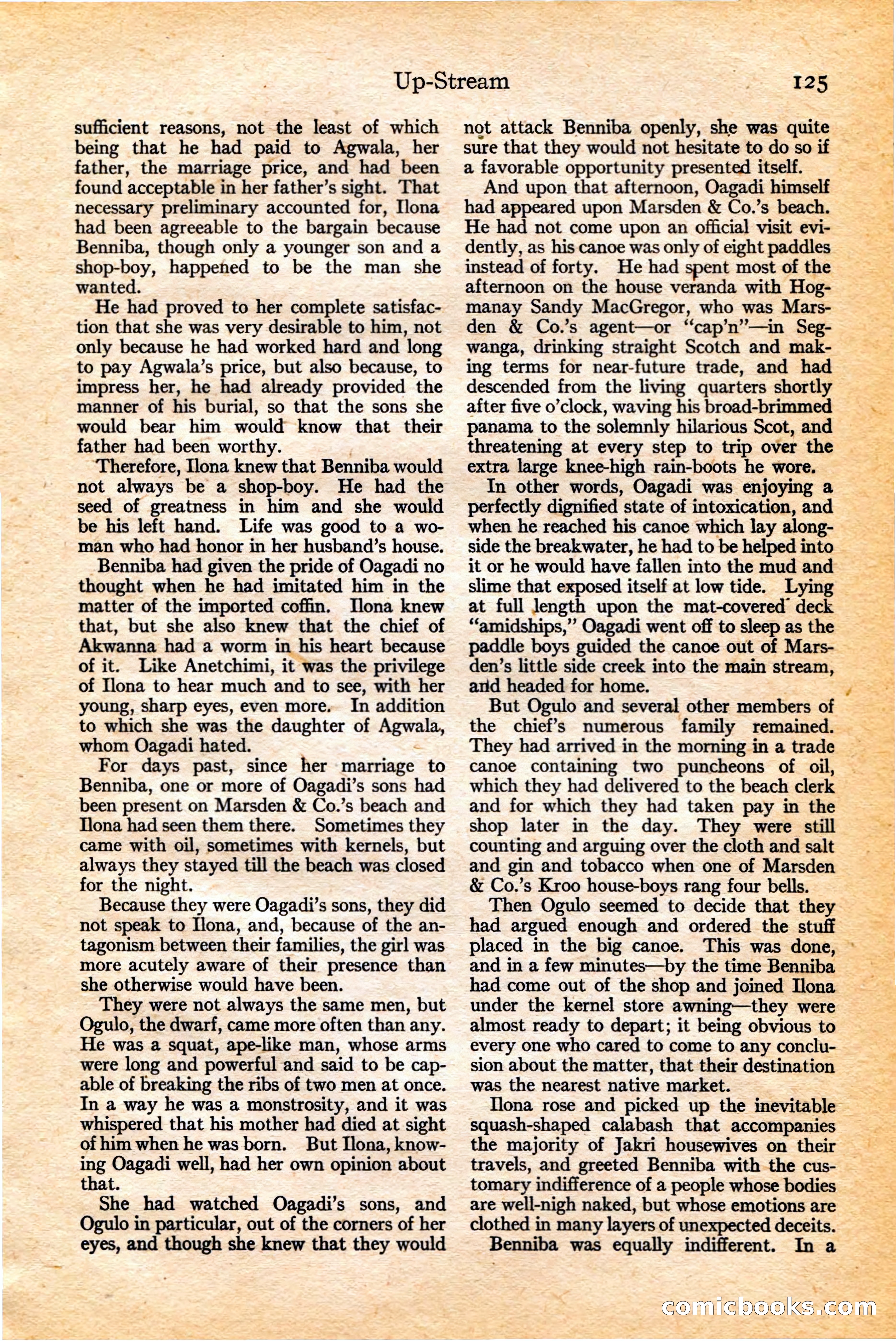Adventure, February 20, 1922 — page 127 of 196
