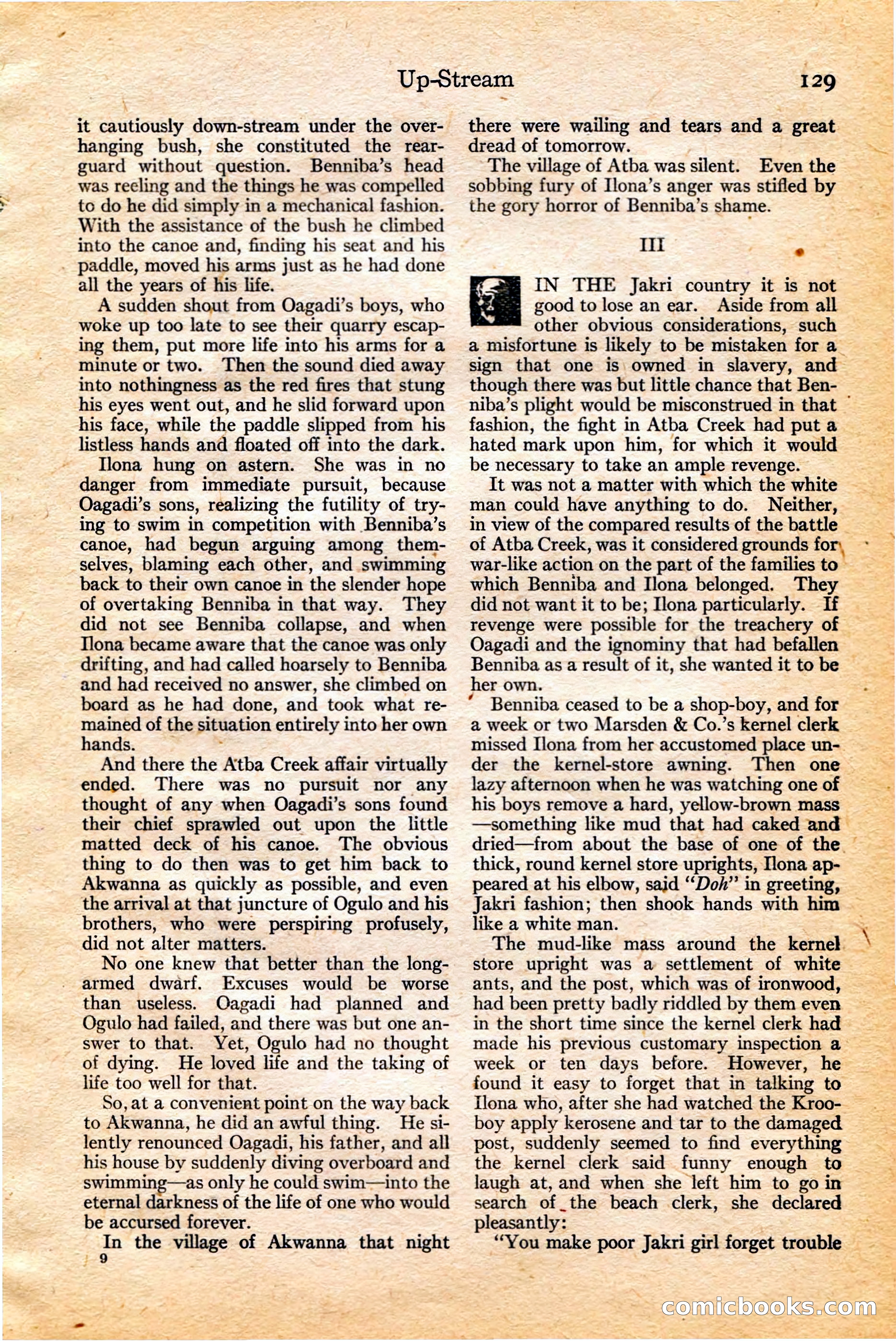 Adventure, February 20, 1922 — page 131 of 196