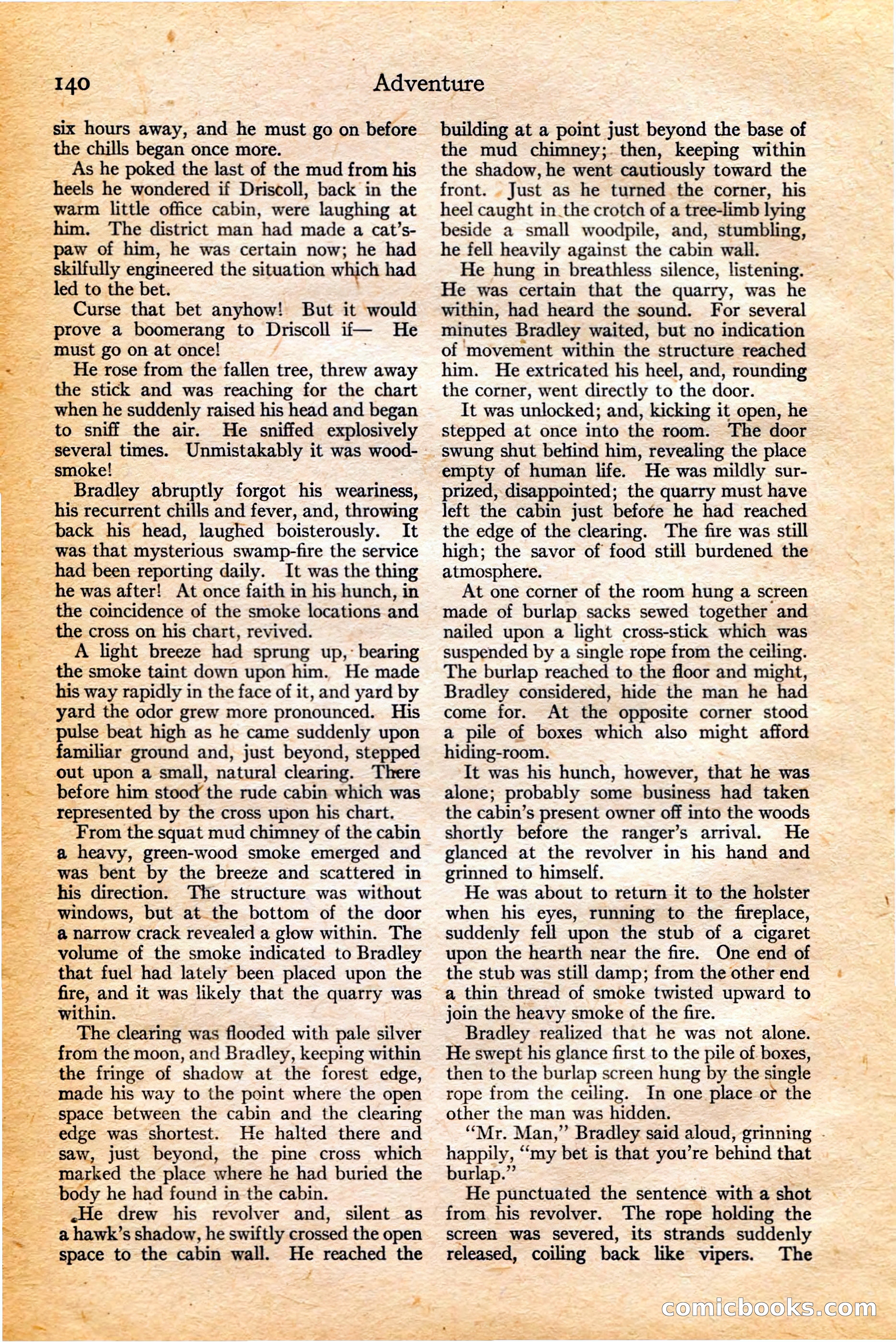 Adventure, February 20, 1922 — page 142 of 196