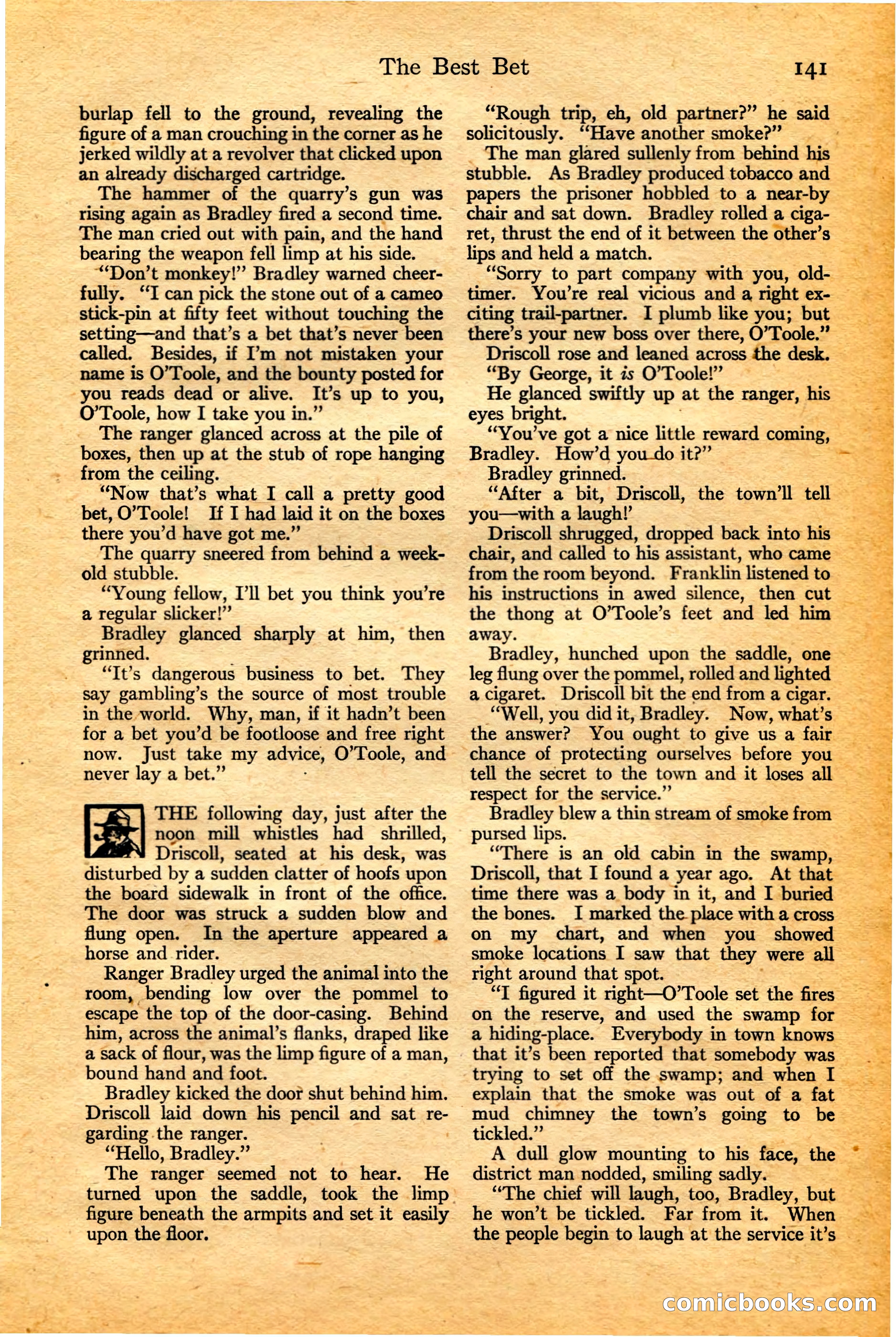 Adventure, February 20, 1922 — page 143 of 196