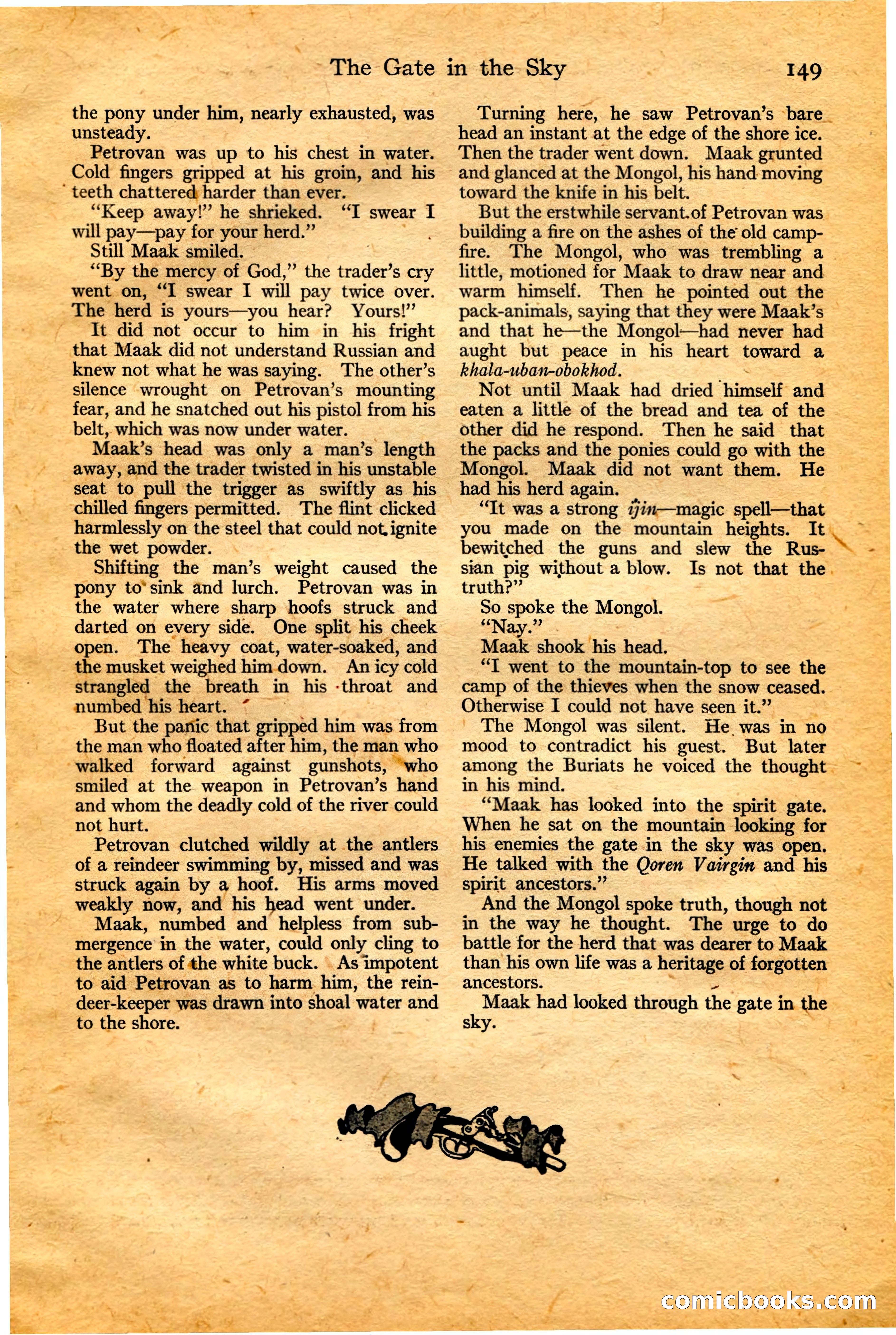 Adventure, February 20, 1922 — page 151 of 196