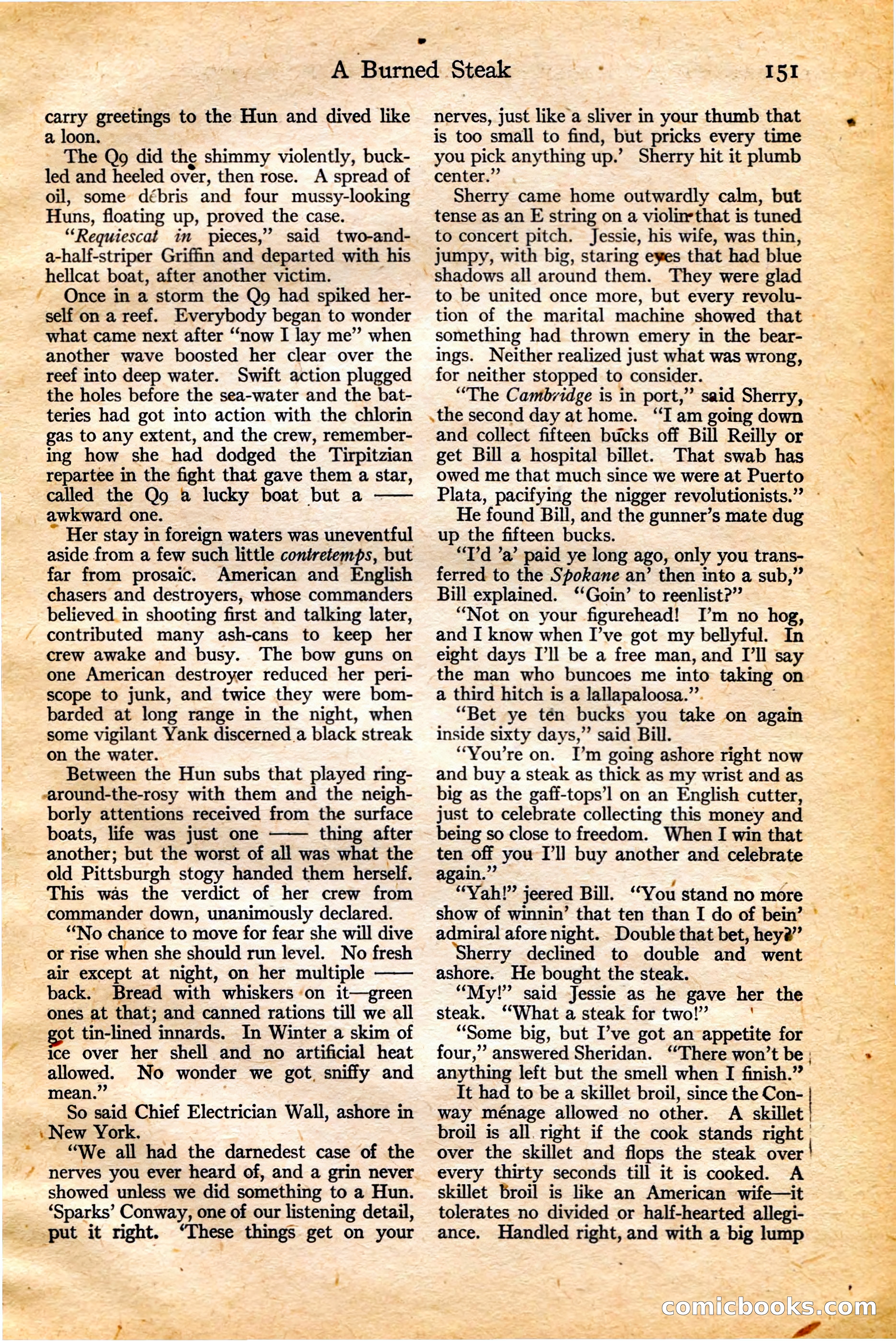Adventure, February 20, 1922 — page 153 of 196