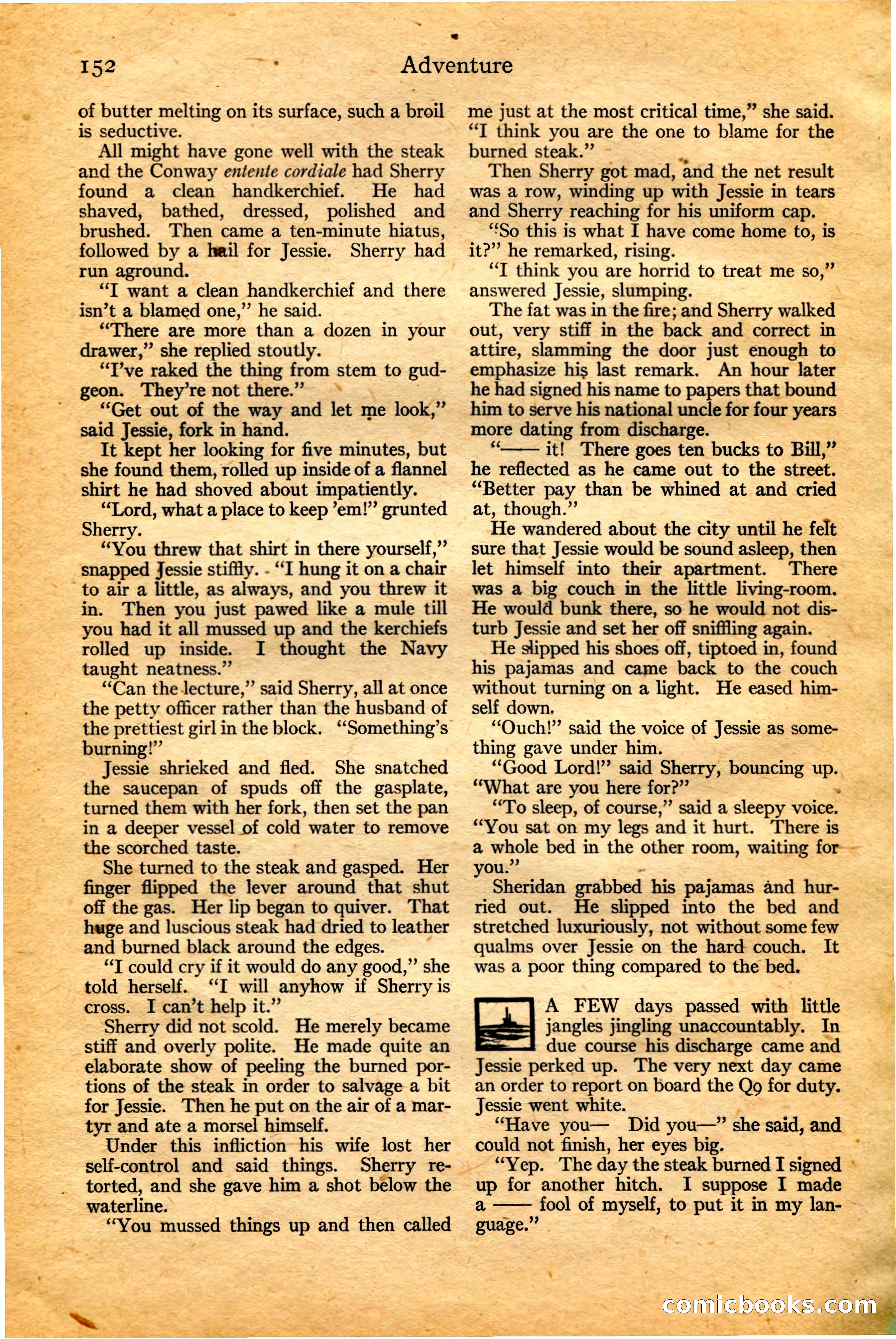 Adventure, February 20, 1922 — page 154 of 196