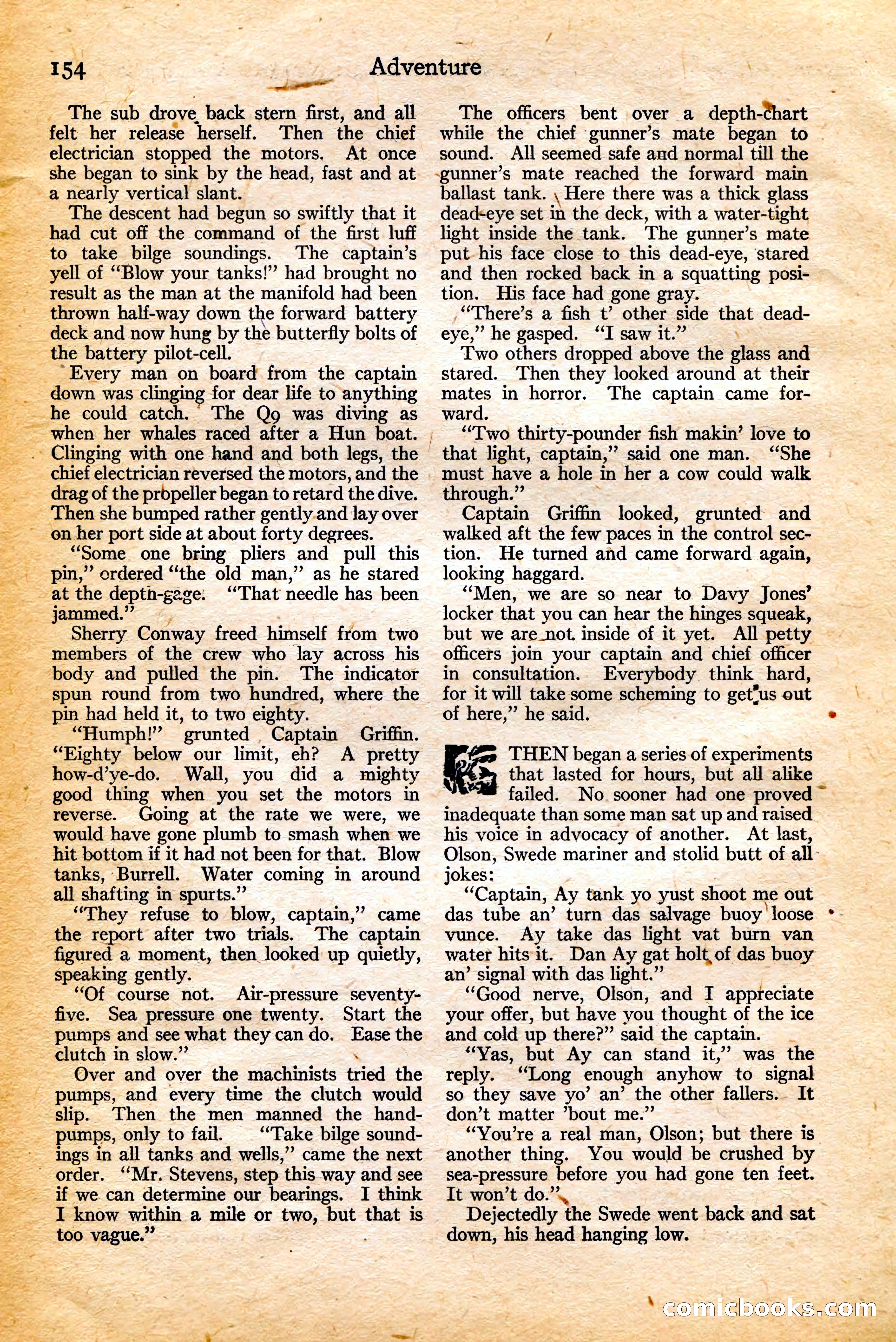 Adventure, February 20, 1922 — page 156 of 196