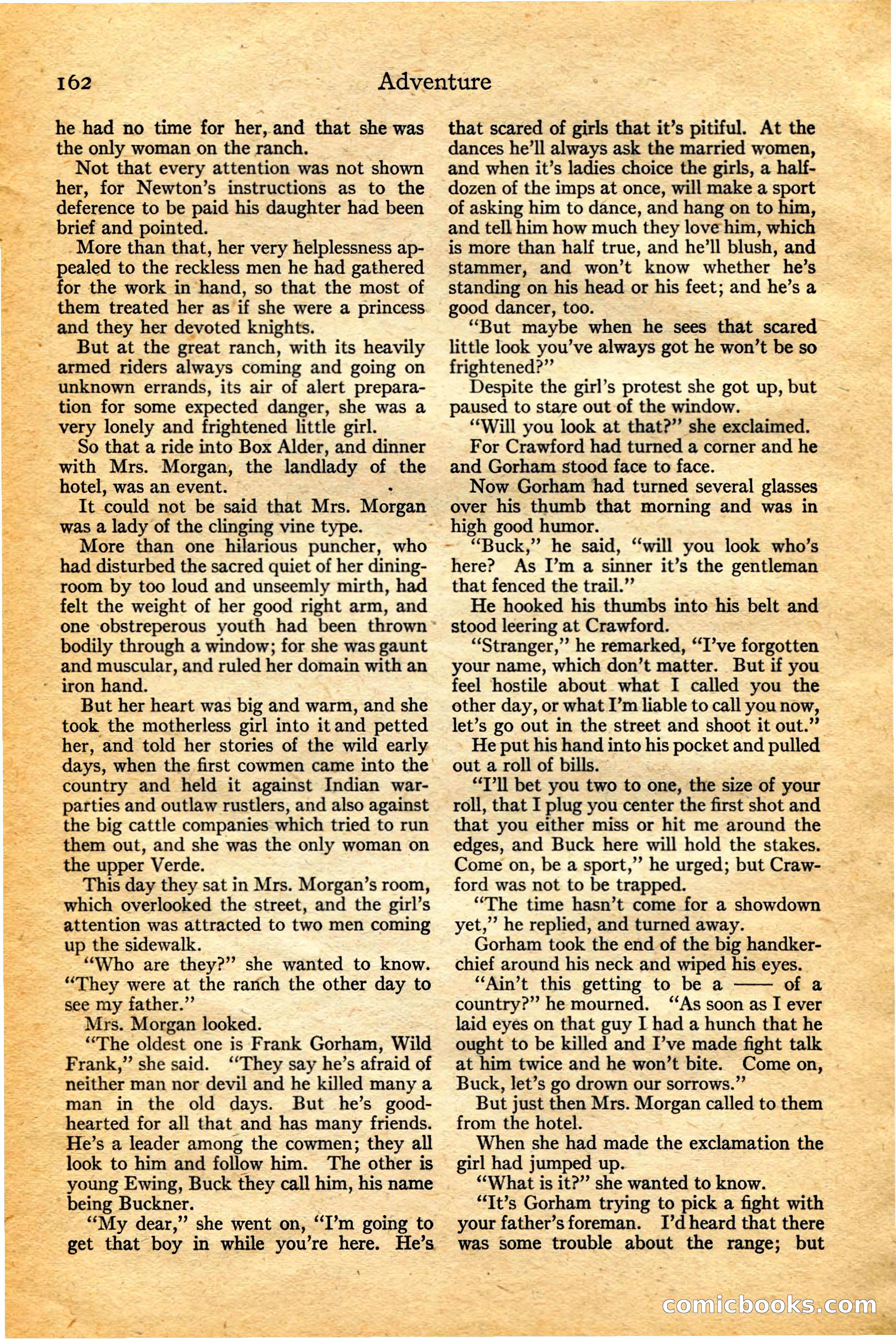Adventure, February 20, 1922 — page 164 of 196
