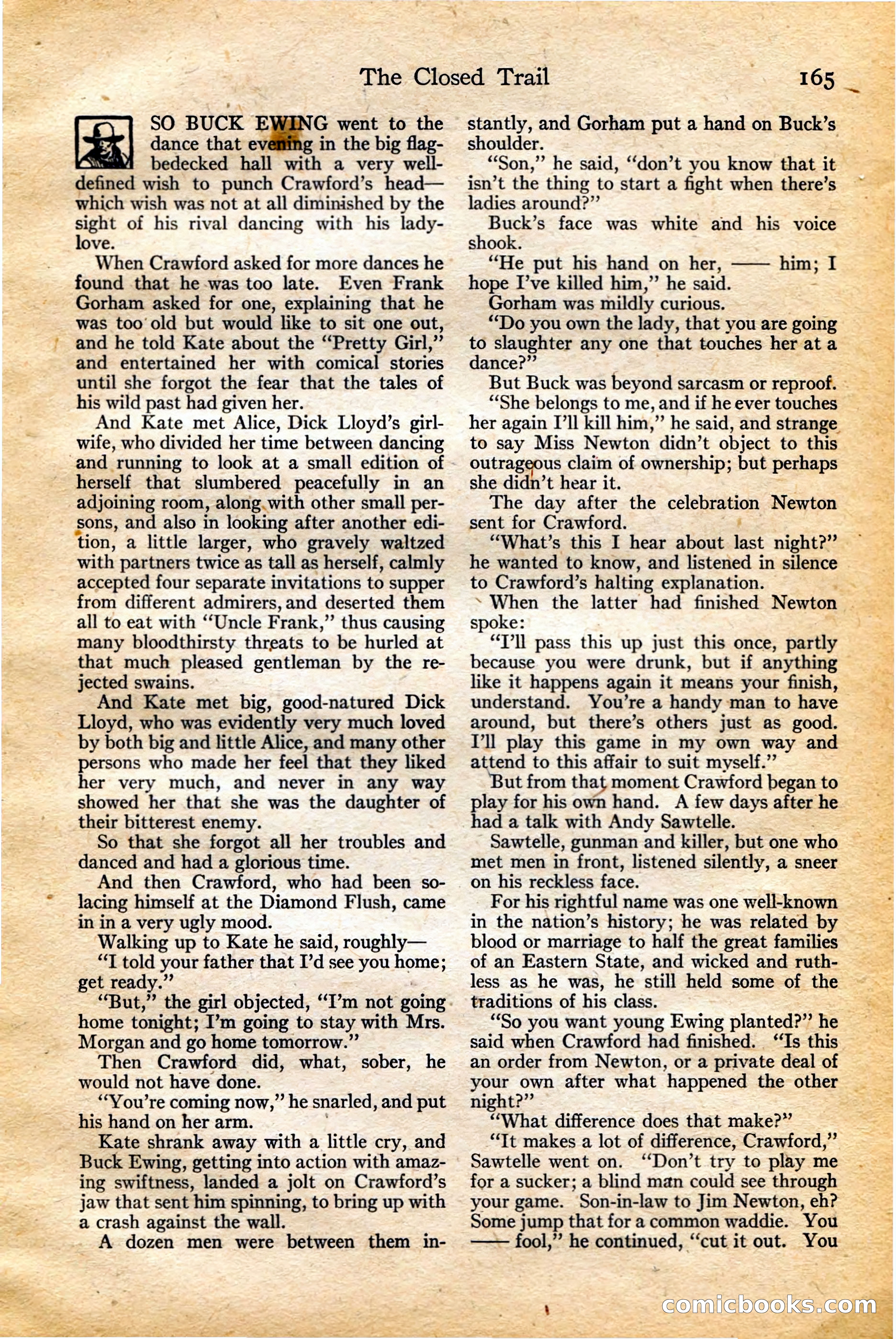 Adventure, February 20, 1922 — page 167 of 196