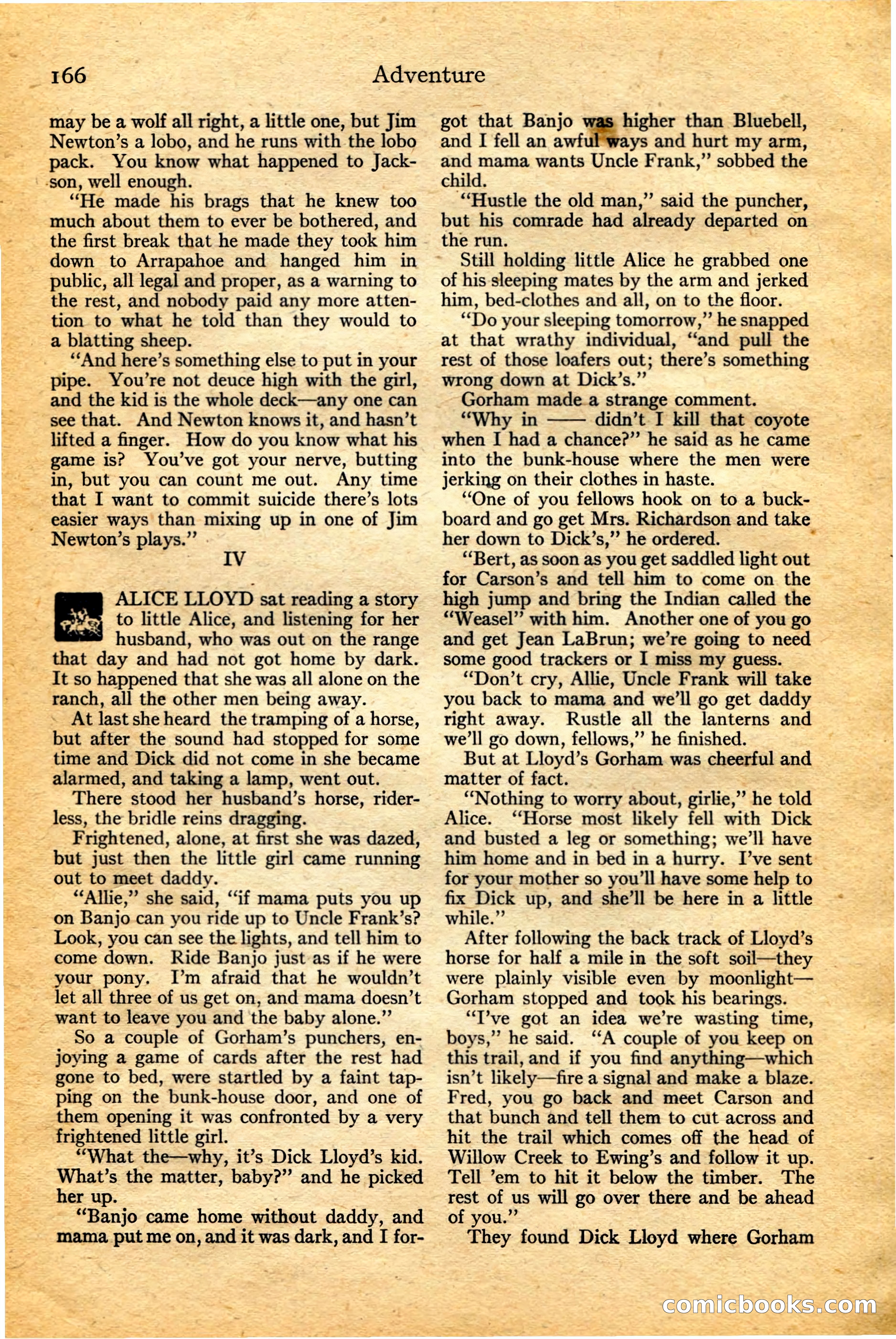 Adventure, February 20, 1922 — page 168 of 196