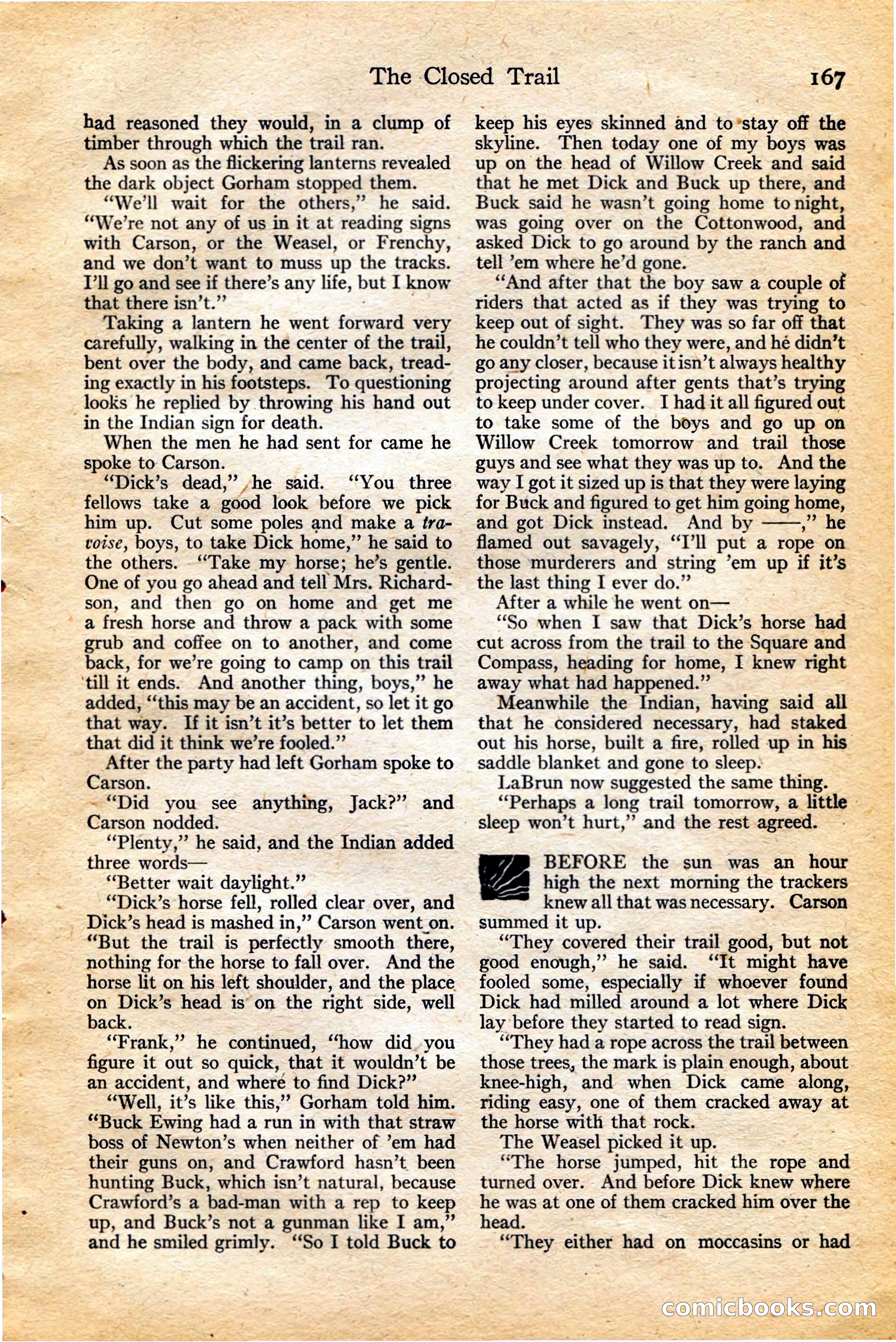 Adventure, February 20, 1922 — page 169 of 196
