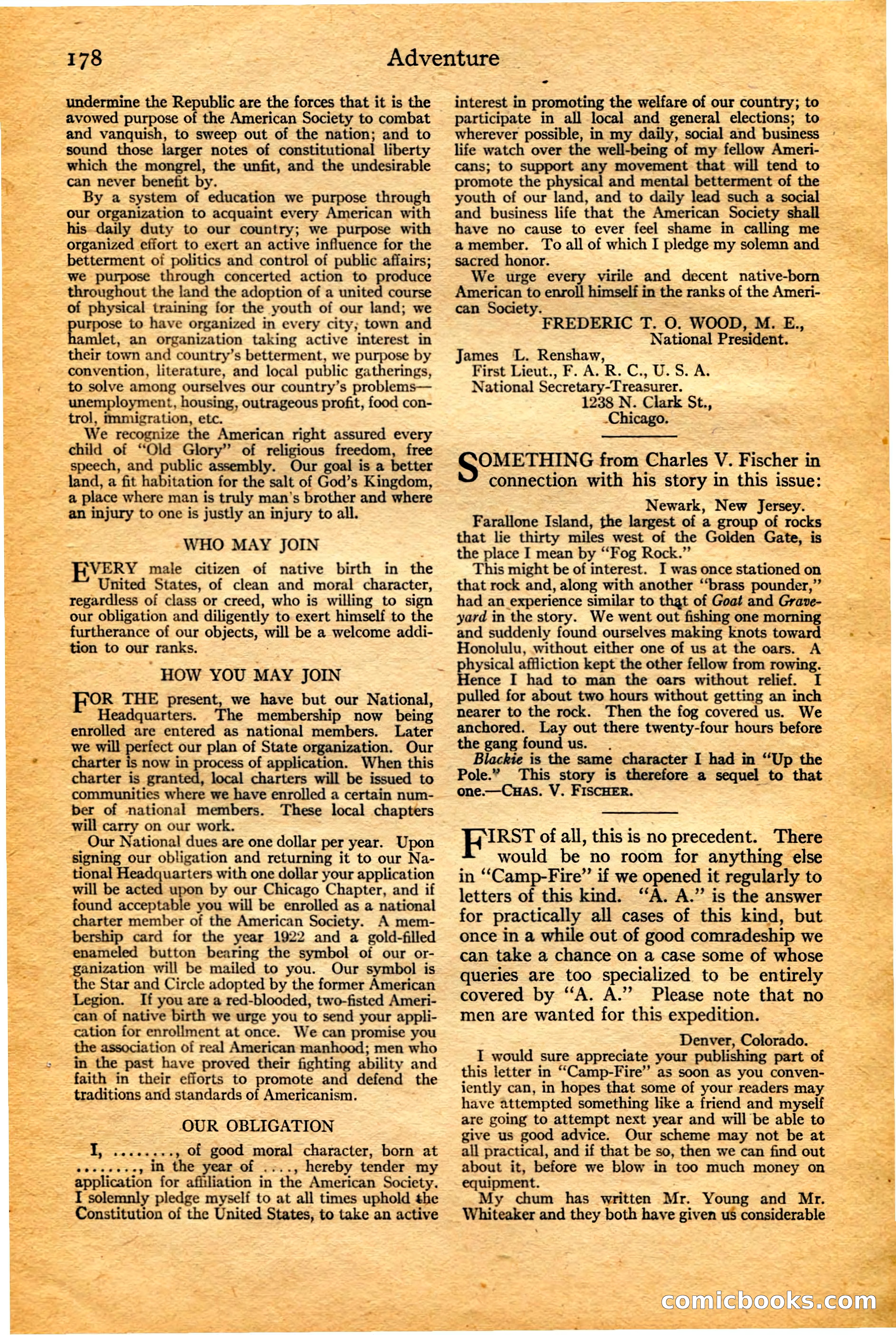 Adventure, February 20, 1922 — page 180 of 196