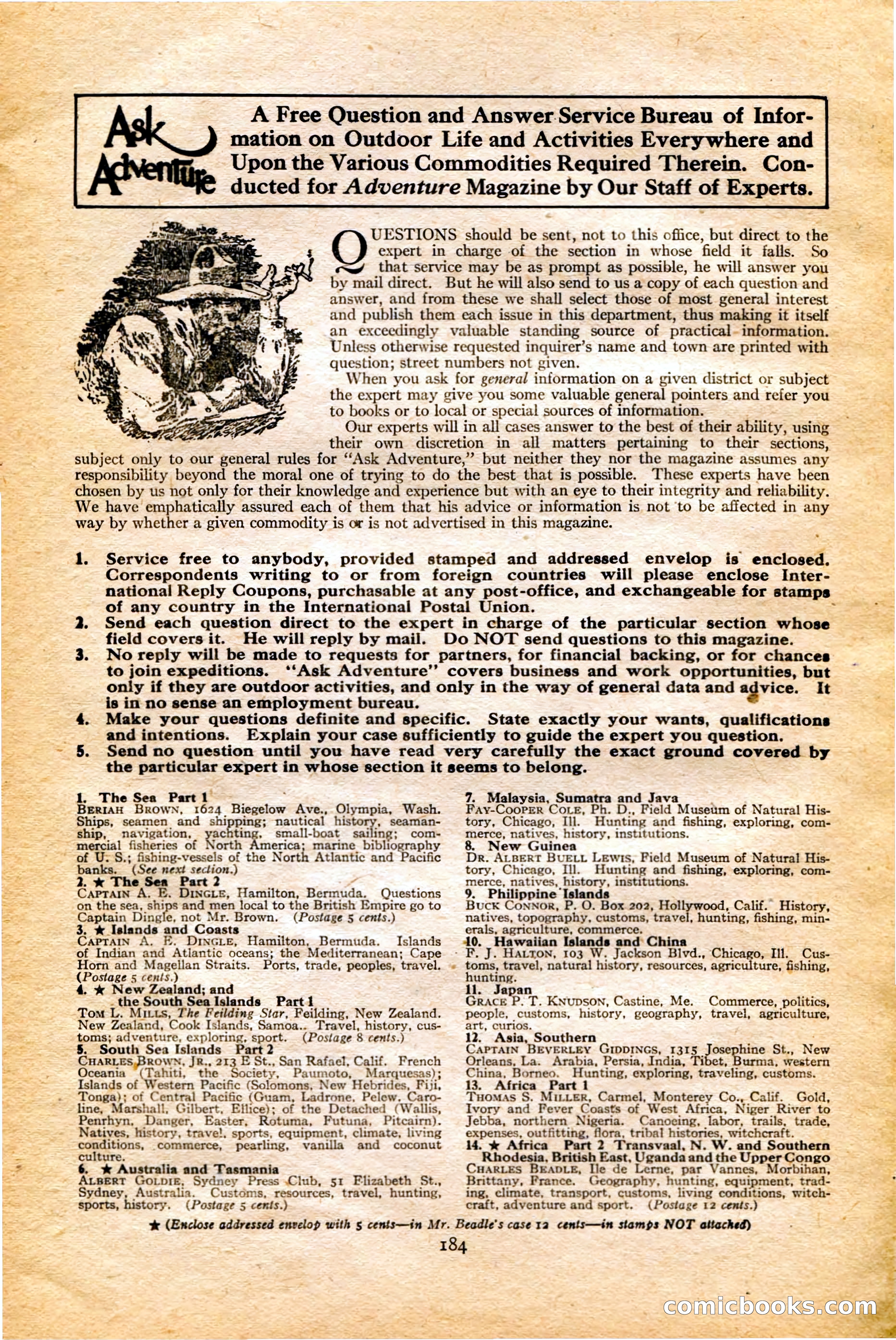 Adventure, February 20, 1922 — page 186 of 196