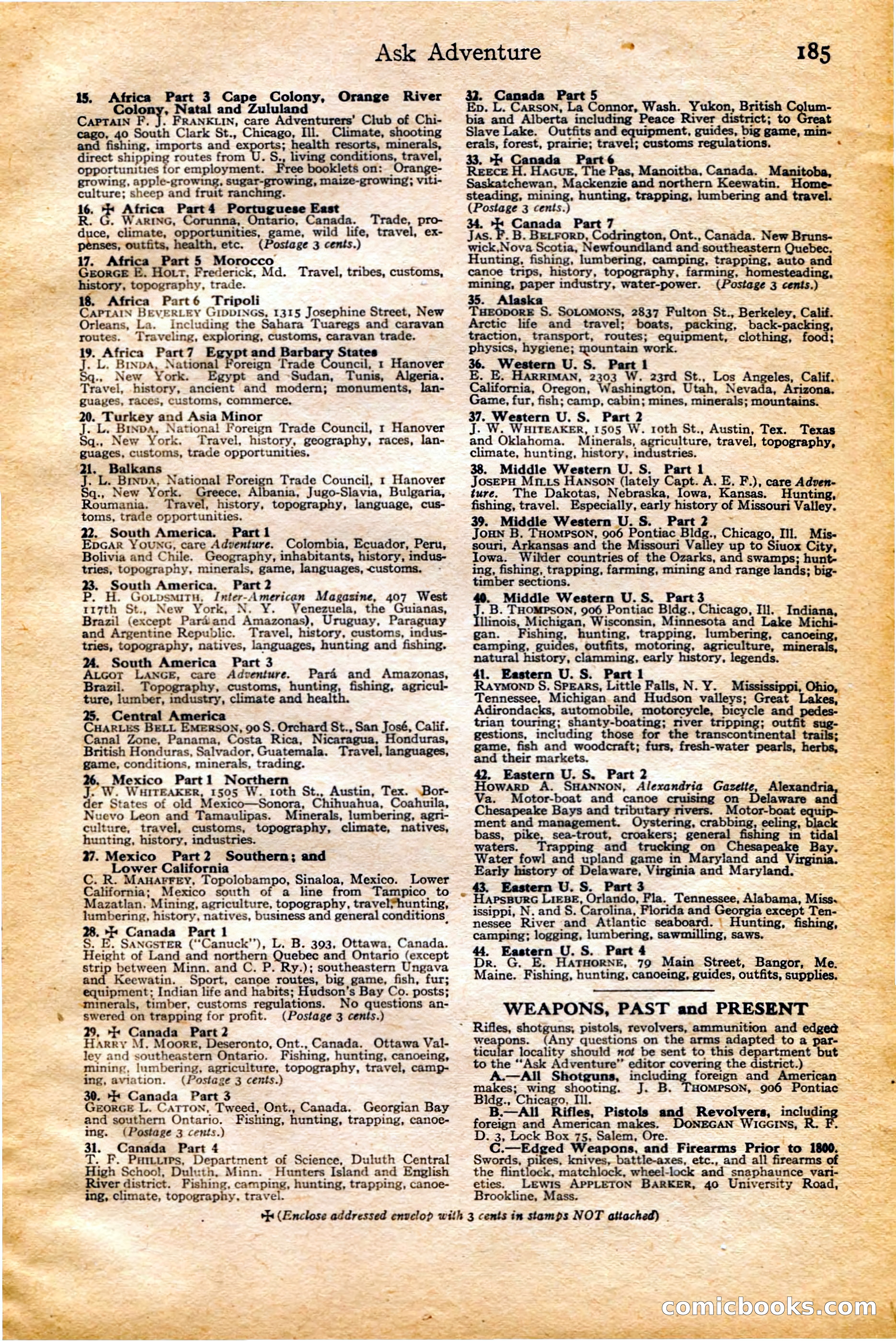 Adventure, February 20, 1922 — page 187 of 196