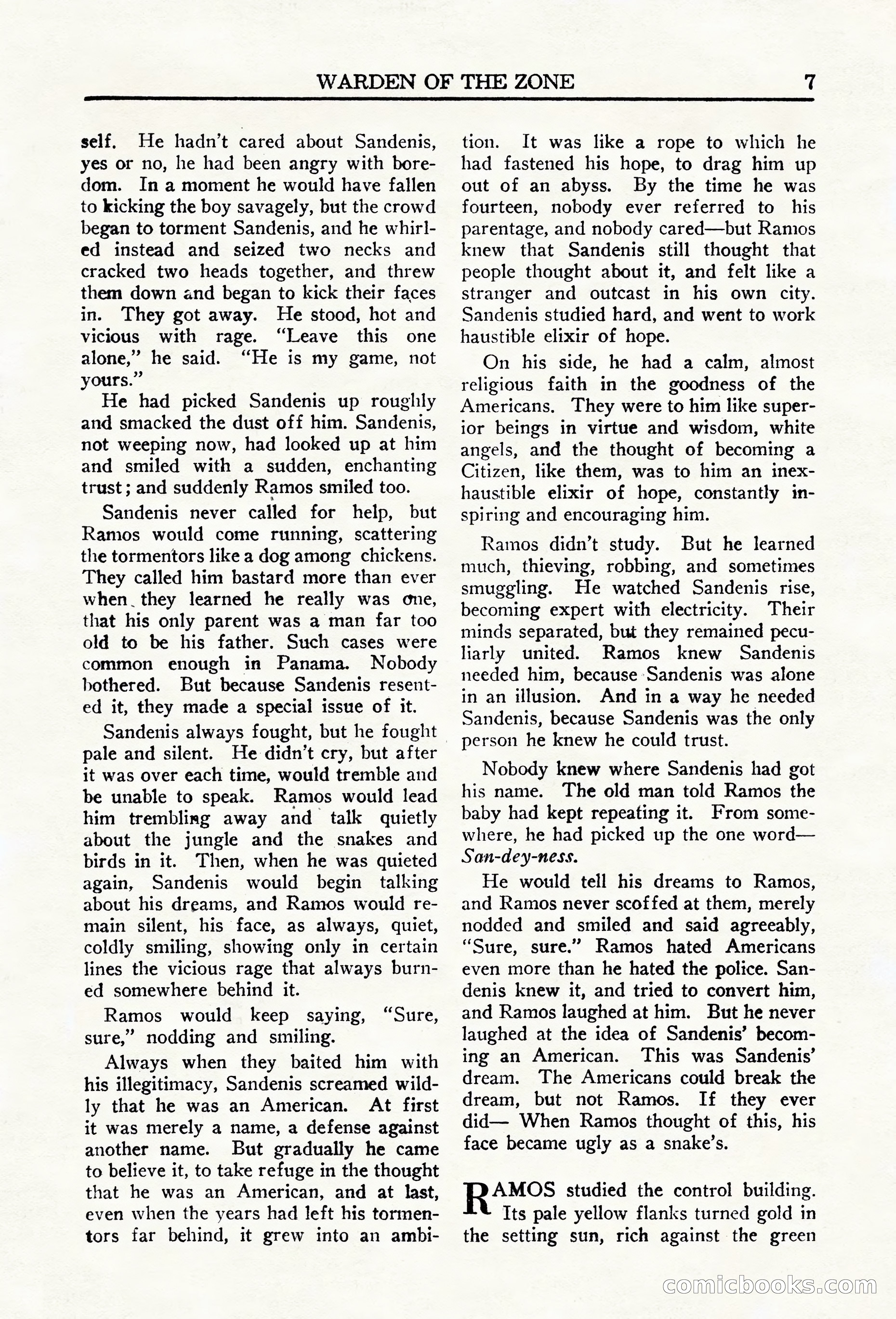 Adventure (Canada), March 1943 — page 9 of 116