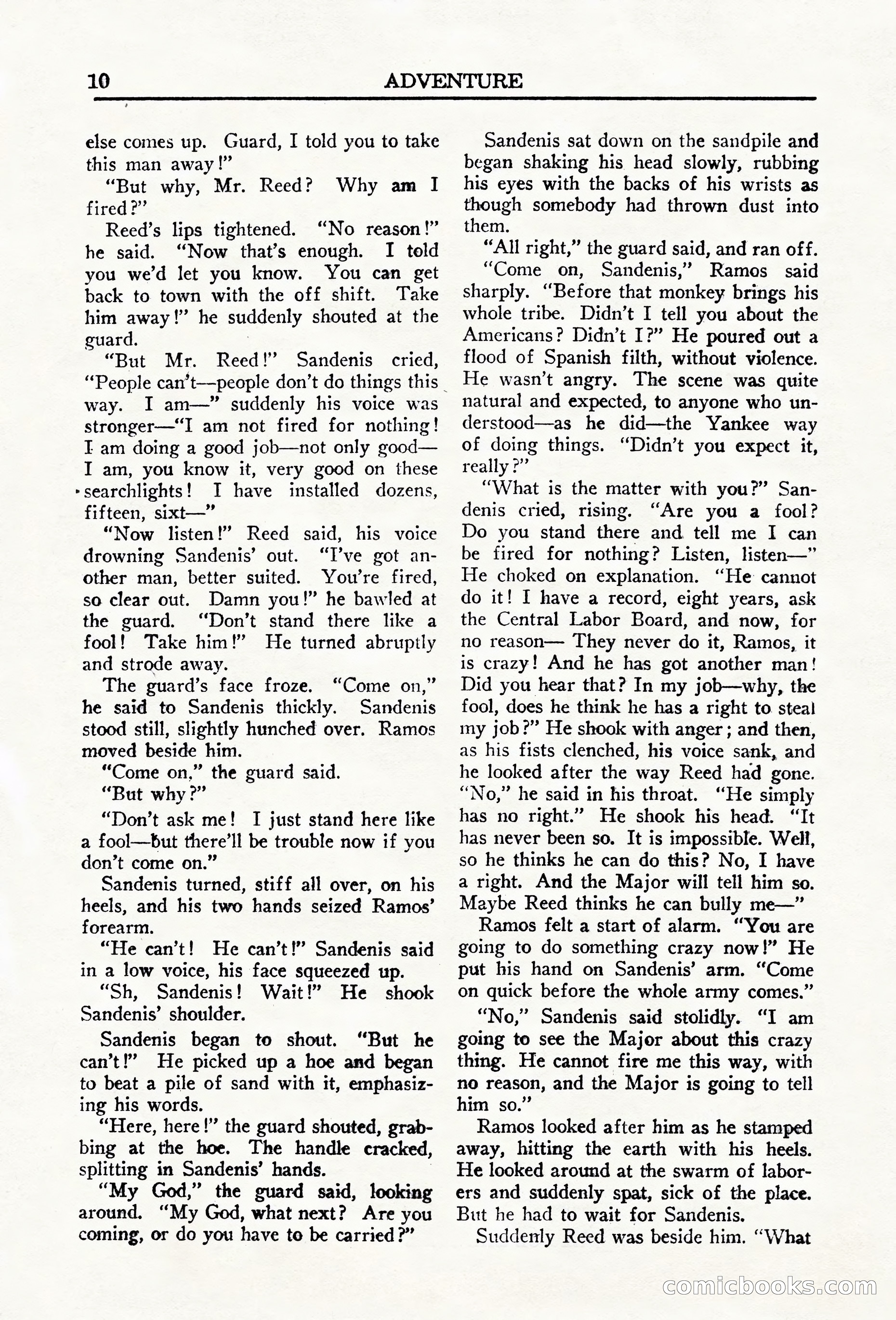 Adventure (Canada), March 1943 — page 12 of 116