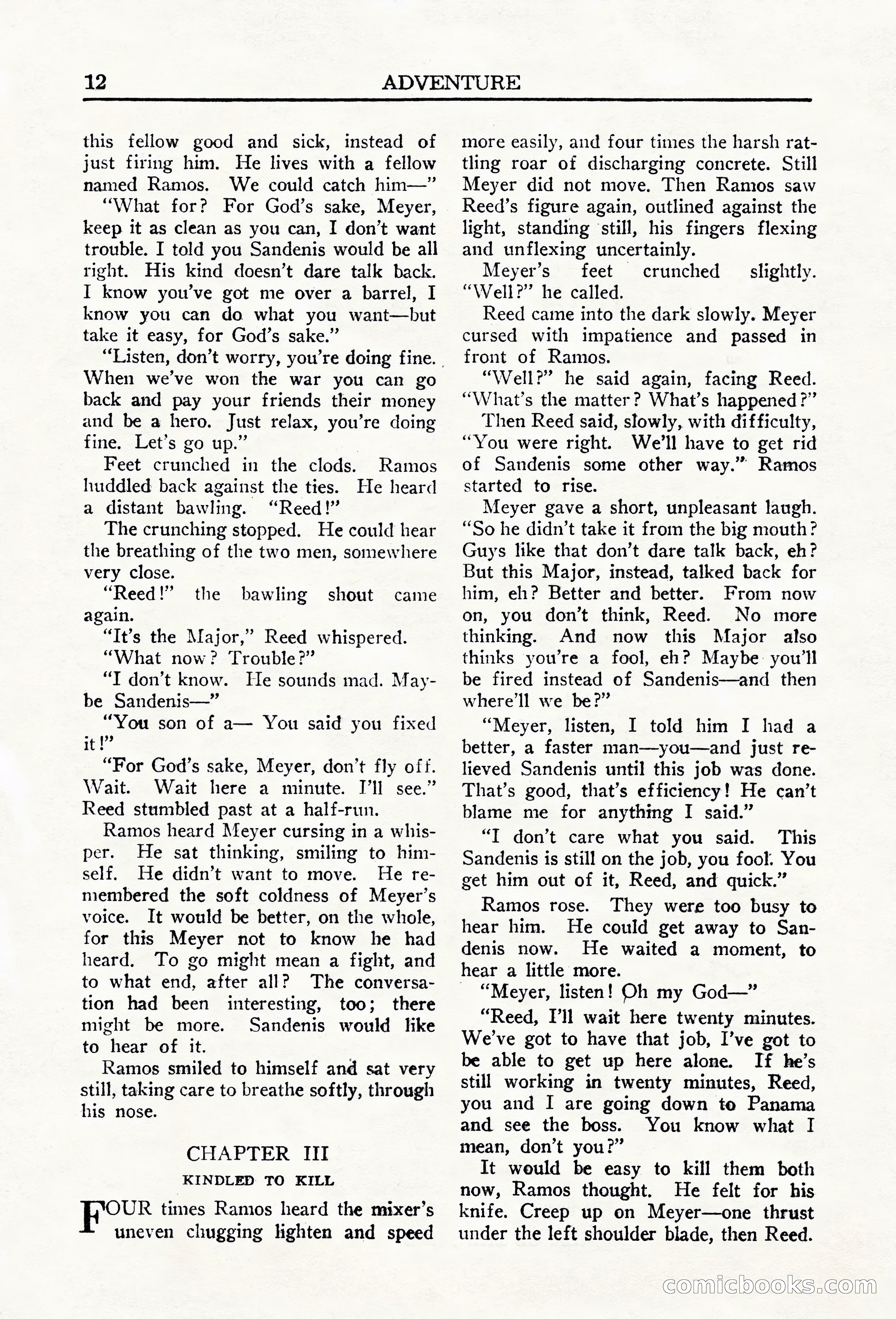 Adventure (Canada), March 1943 — page 14 of 116