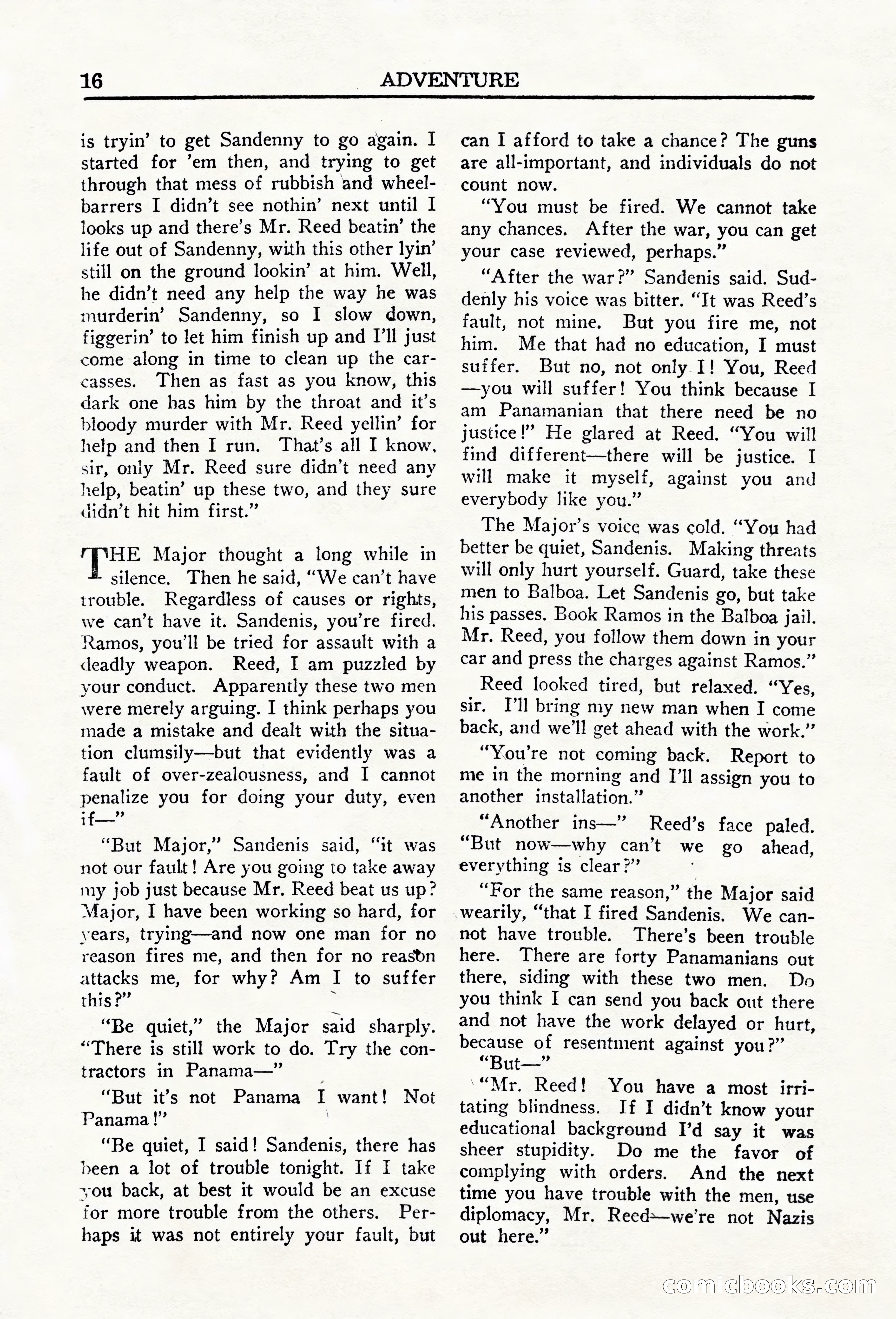 Adventure (Canada), March 1943 — page 18 of 116