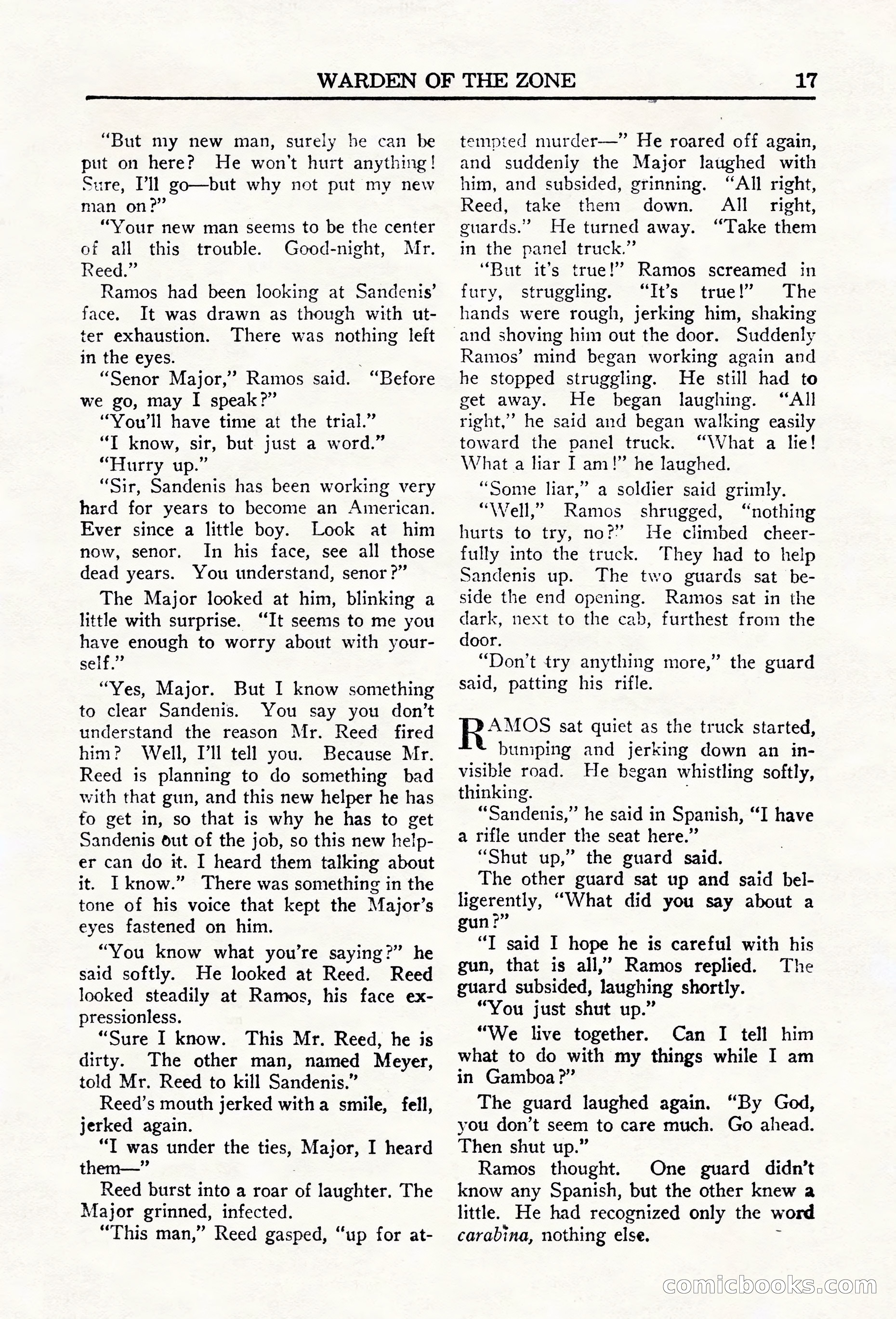 Adventure (Canada), March 1943 — page 19 of 116