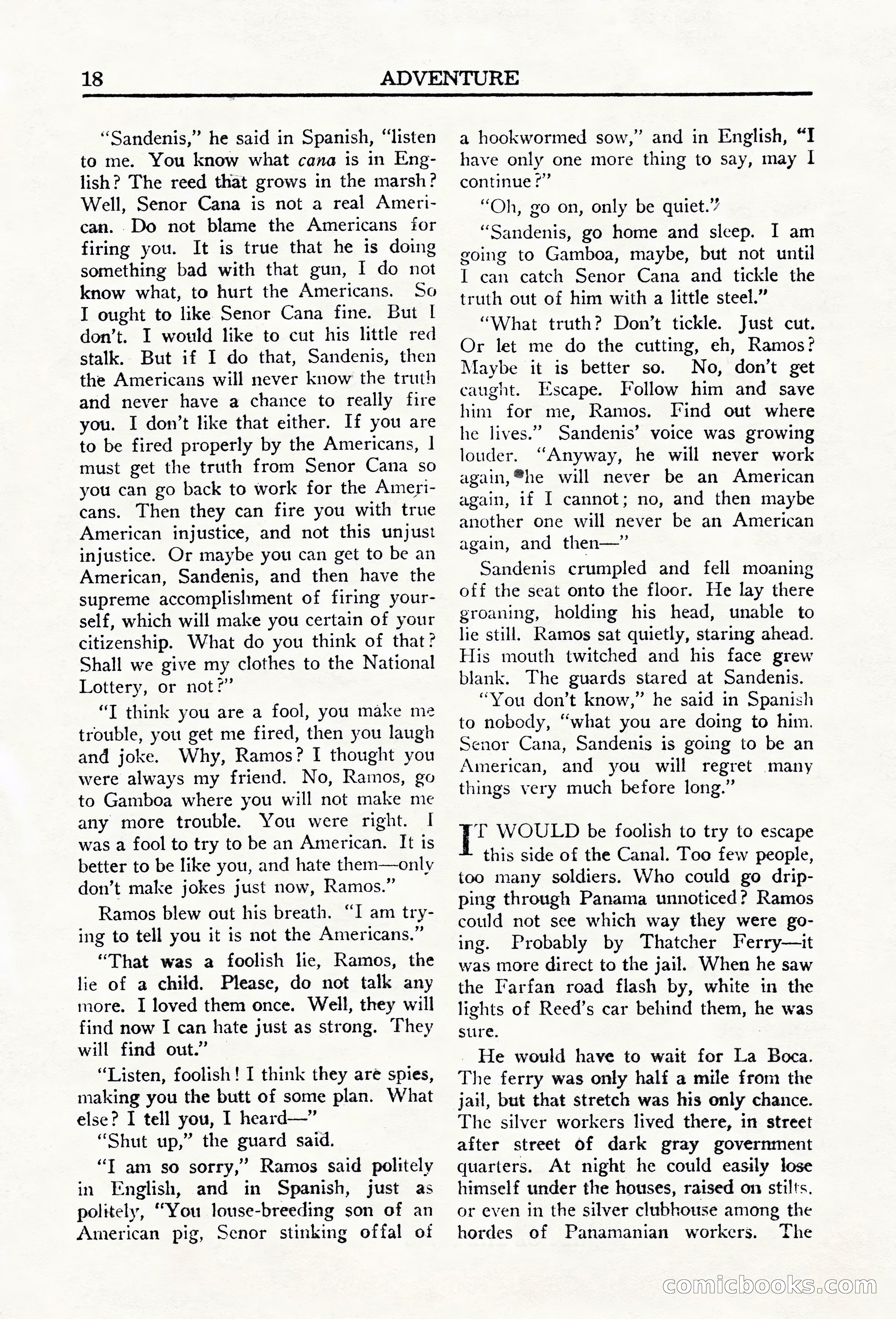 Adventure (Canada), March 1943 — page 20 of 116