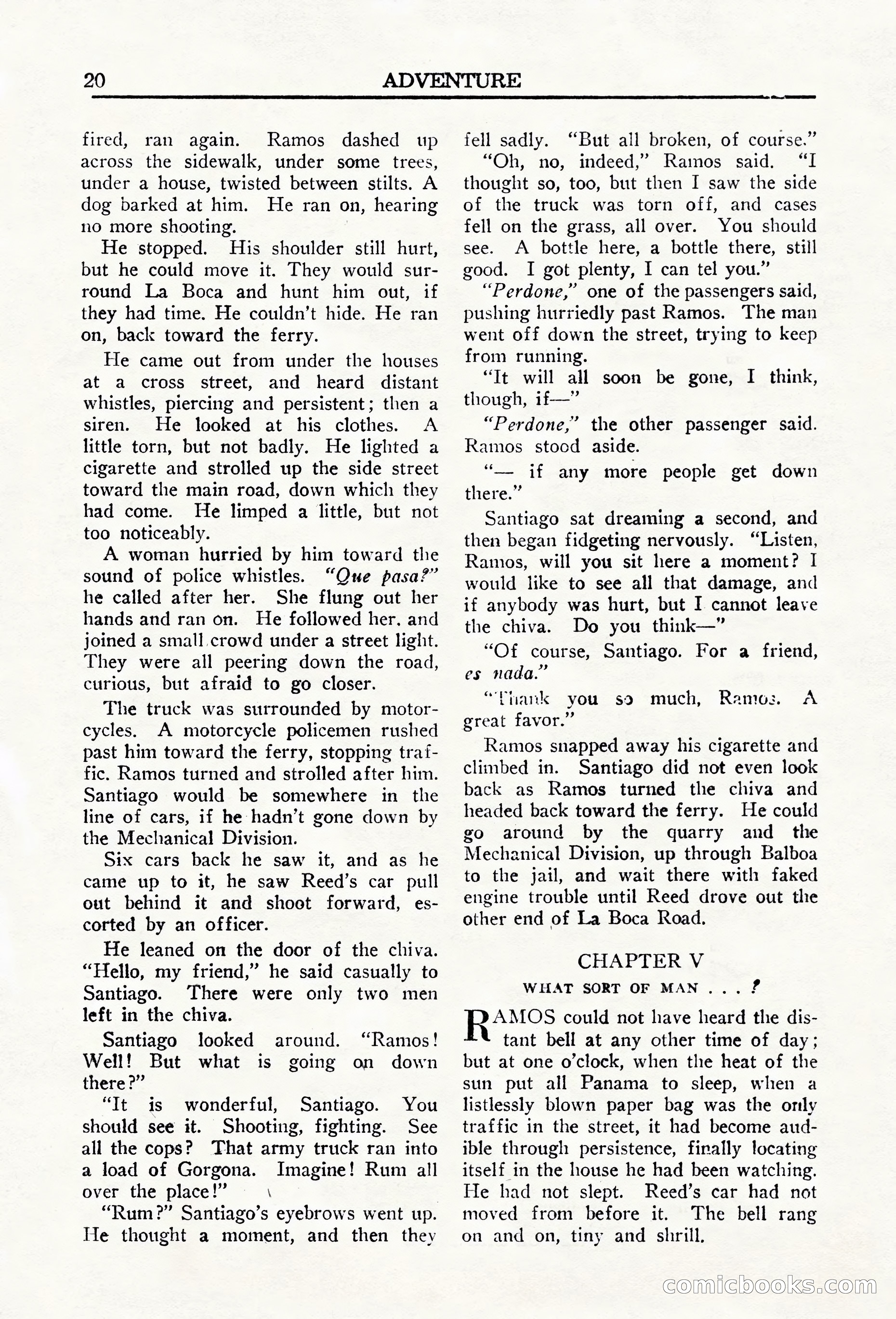 Adventure (Canada), March 1943 — page 22 of 116