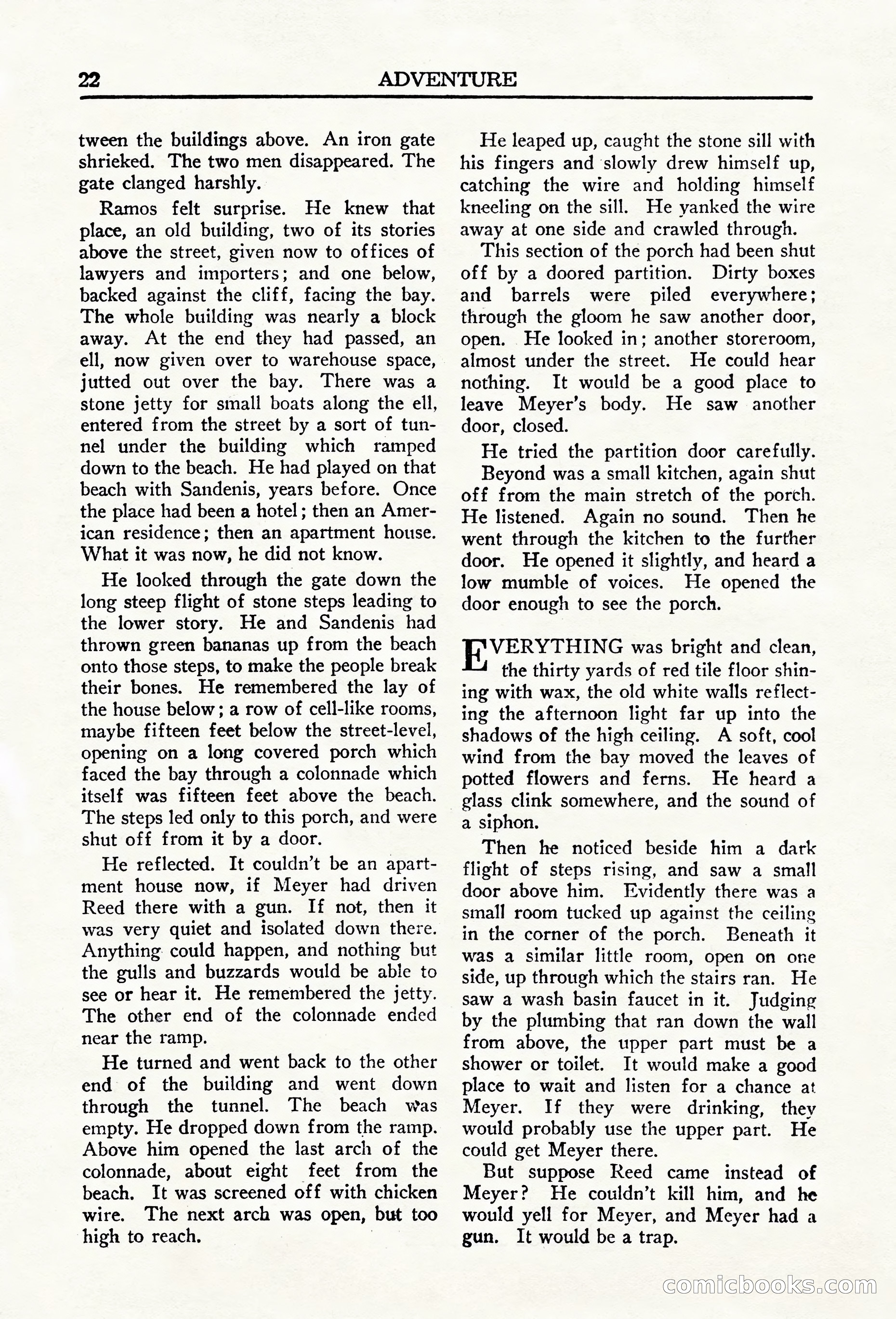 Adventure (Canada), March 1943 — page 24 of 116