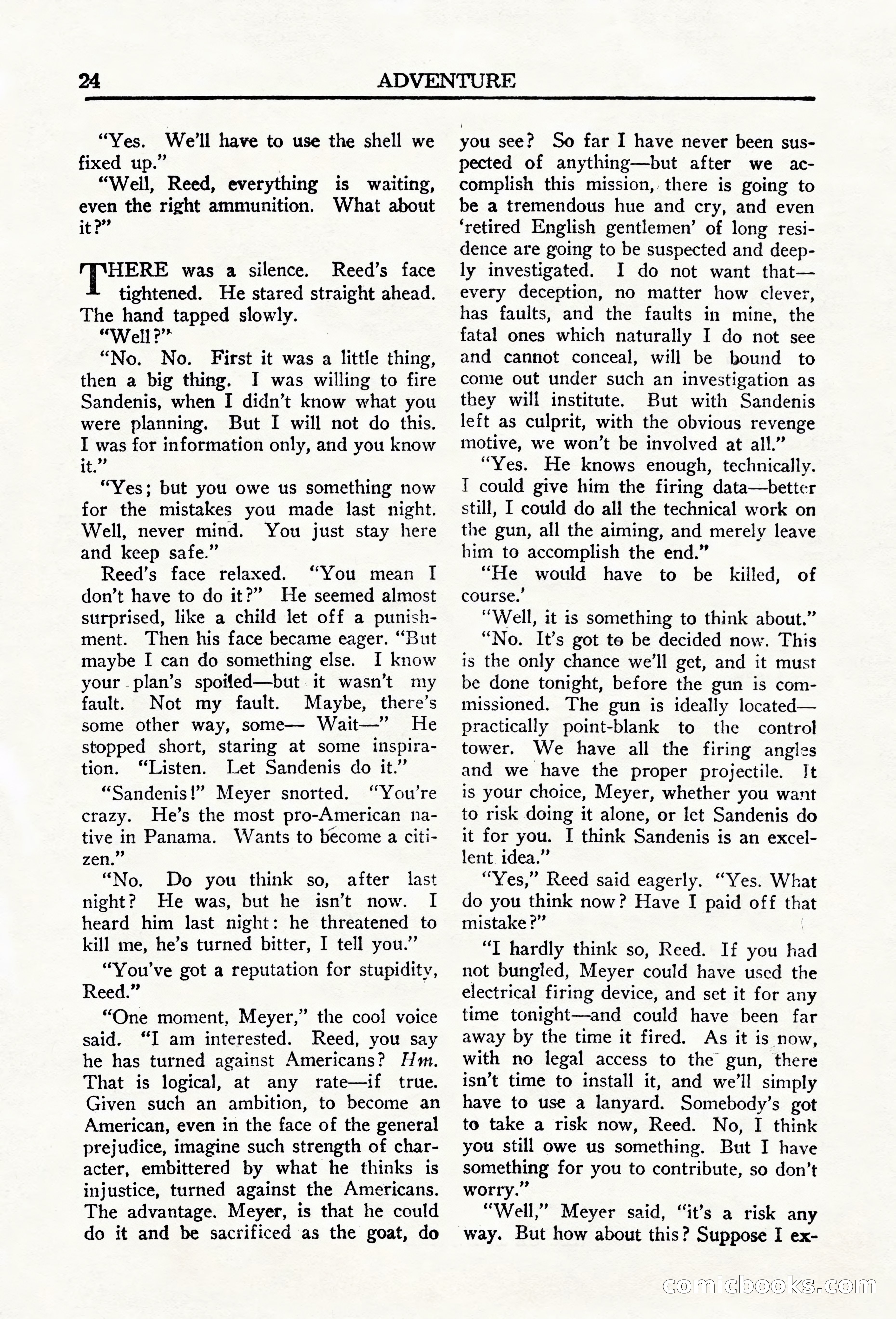 Adventure (Canada), March 1943 — page 26 of 116