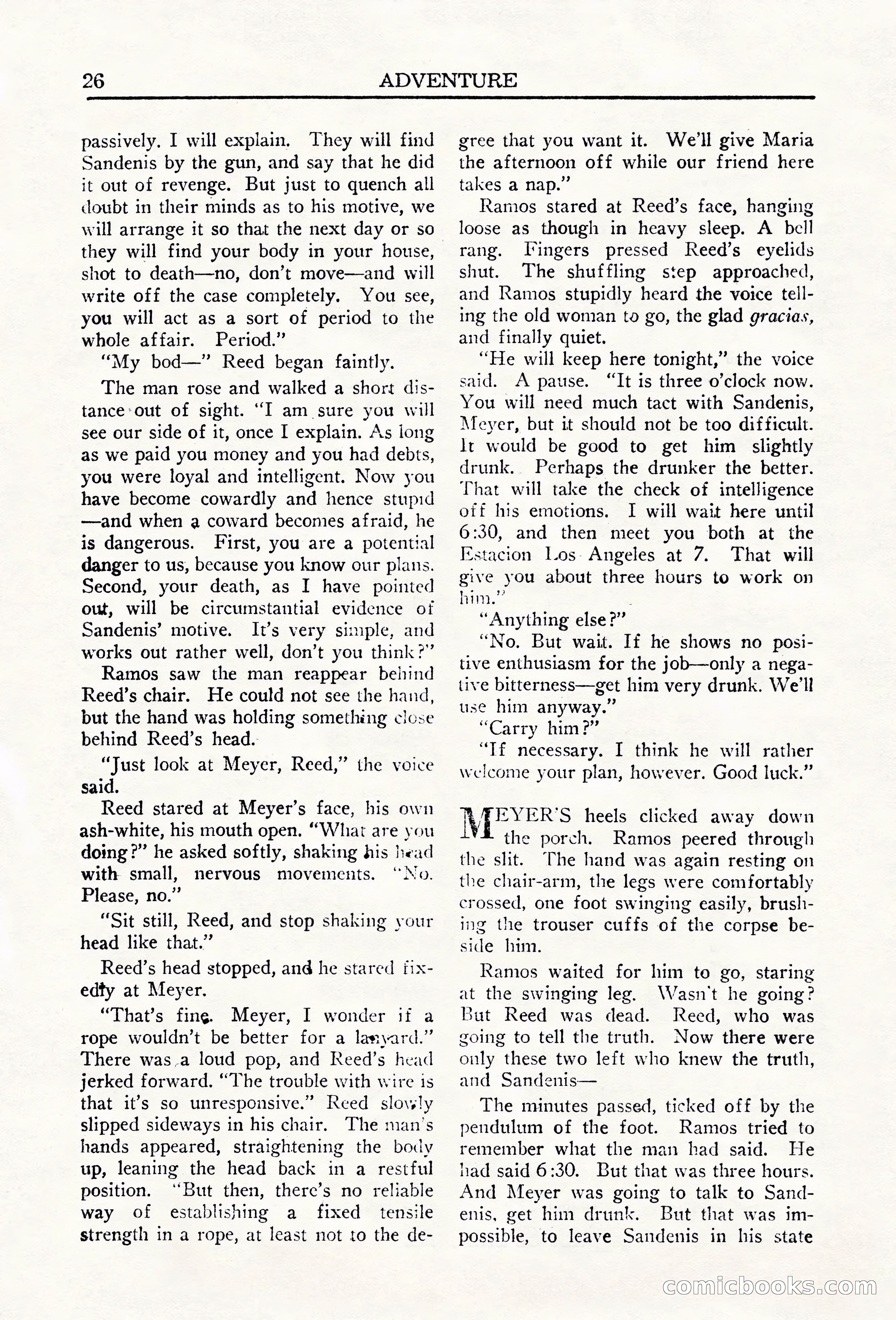 Adventure (Canada), March 1943 — page 28 of 116