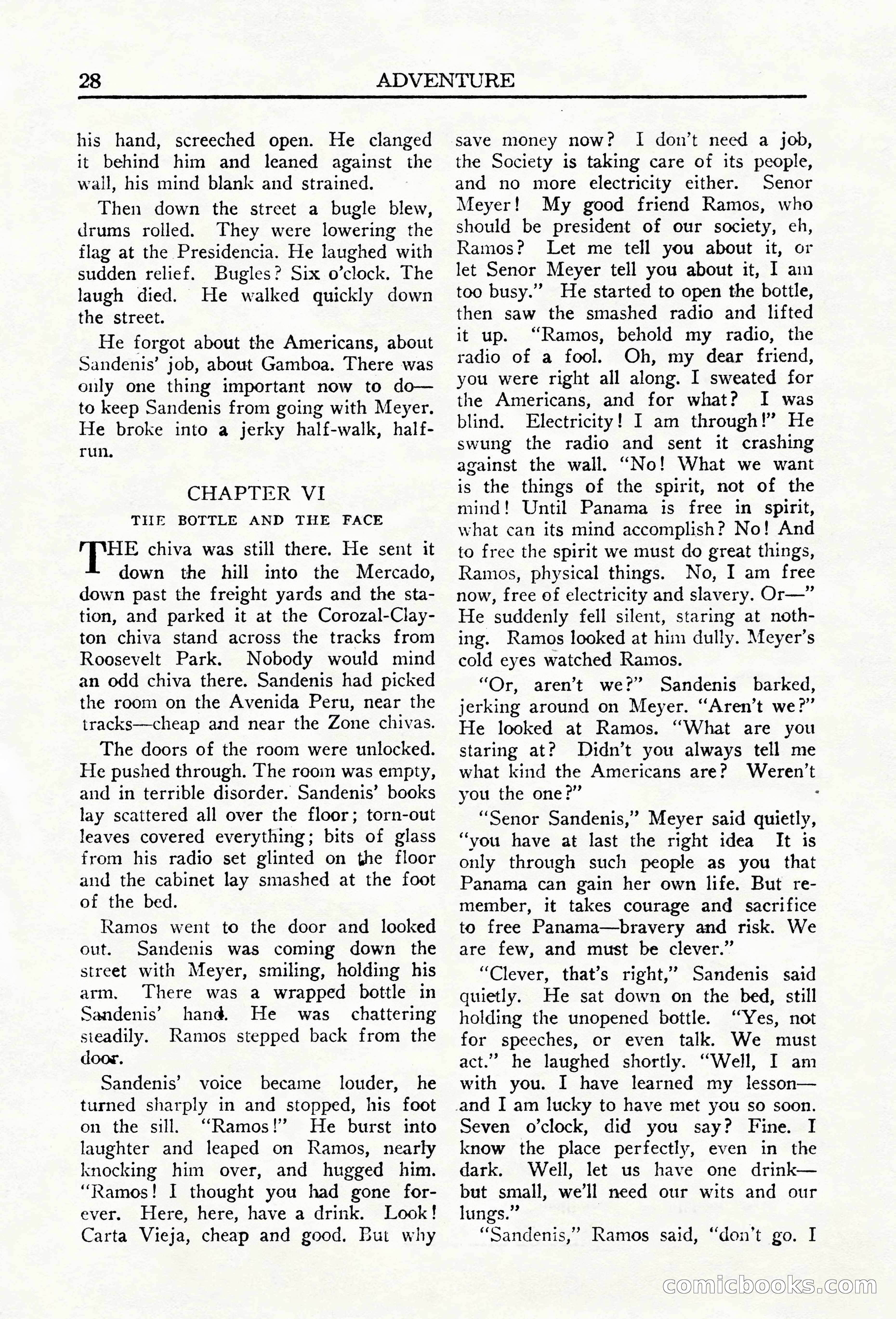 Adventure (Canada), March 1943 — page 30 of 116