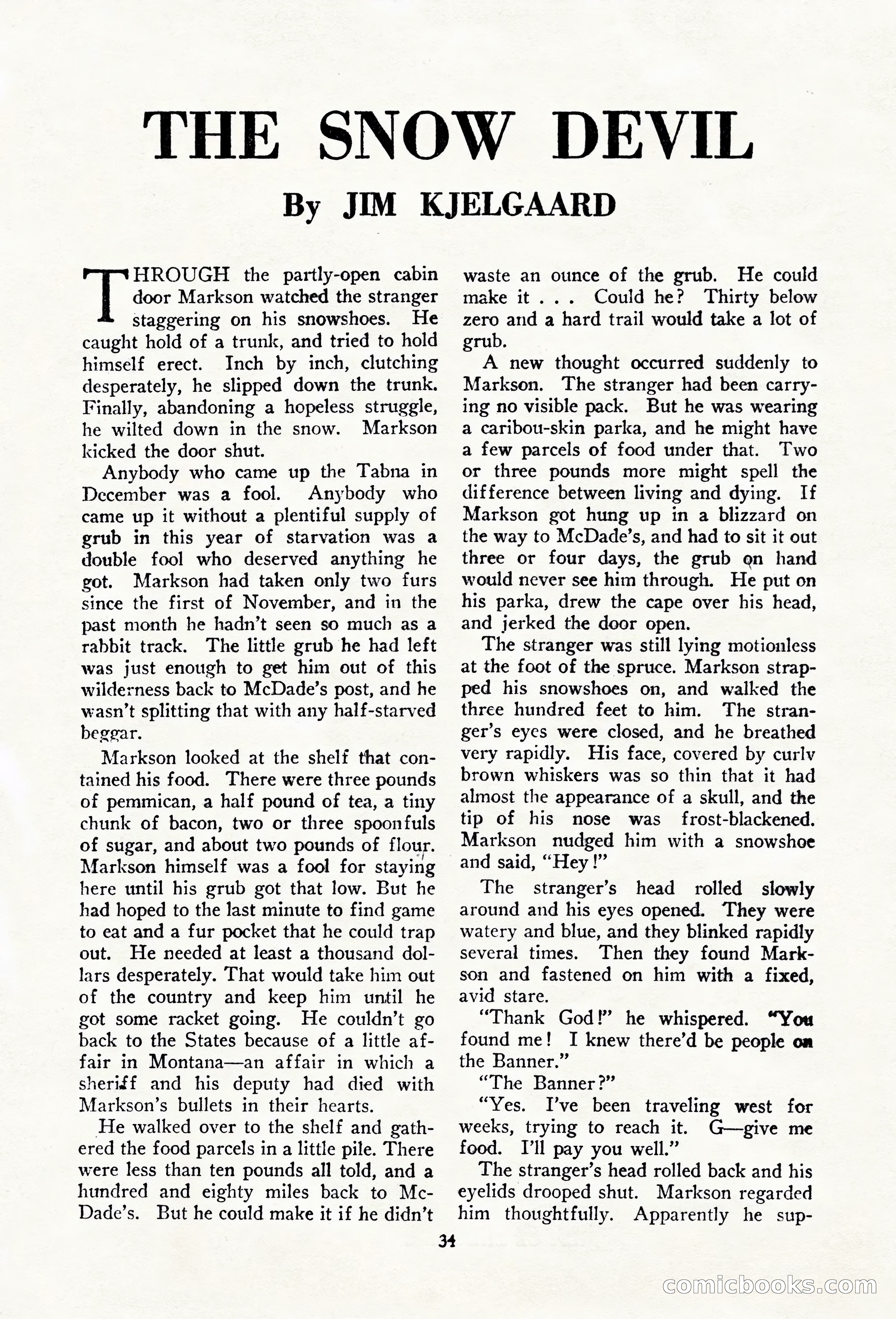 Adventure (Canada), March 1943 — page 36 of 116