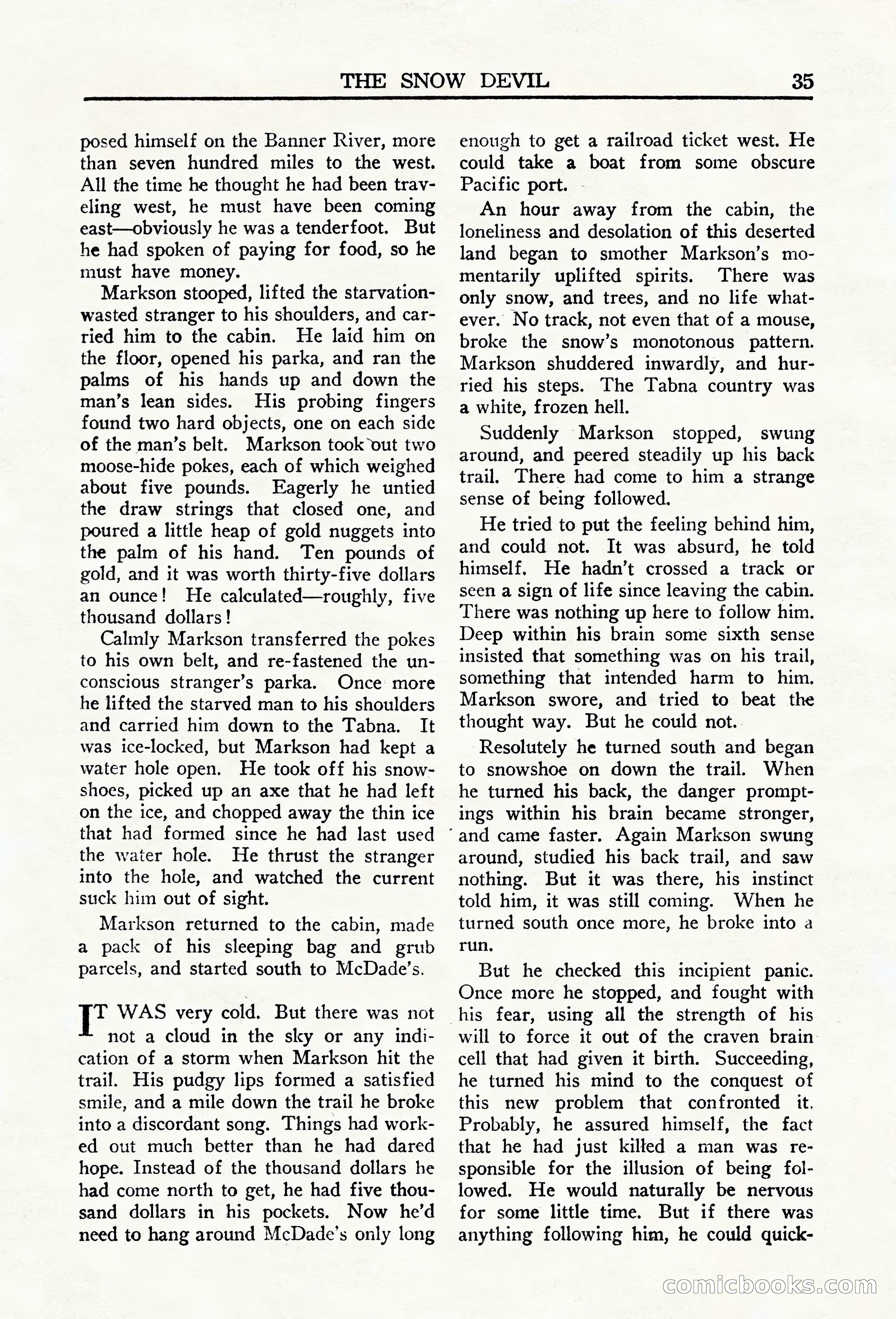 Adventure (Canada), March 1943 — page 37 of 116