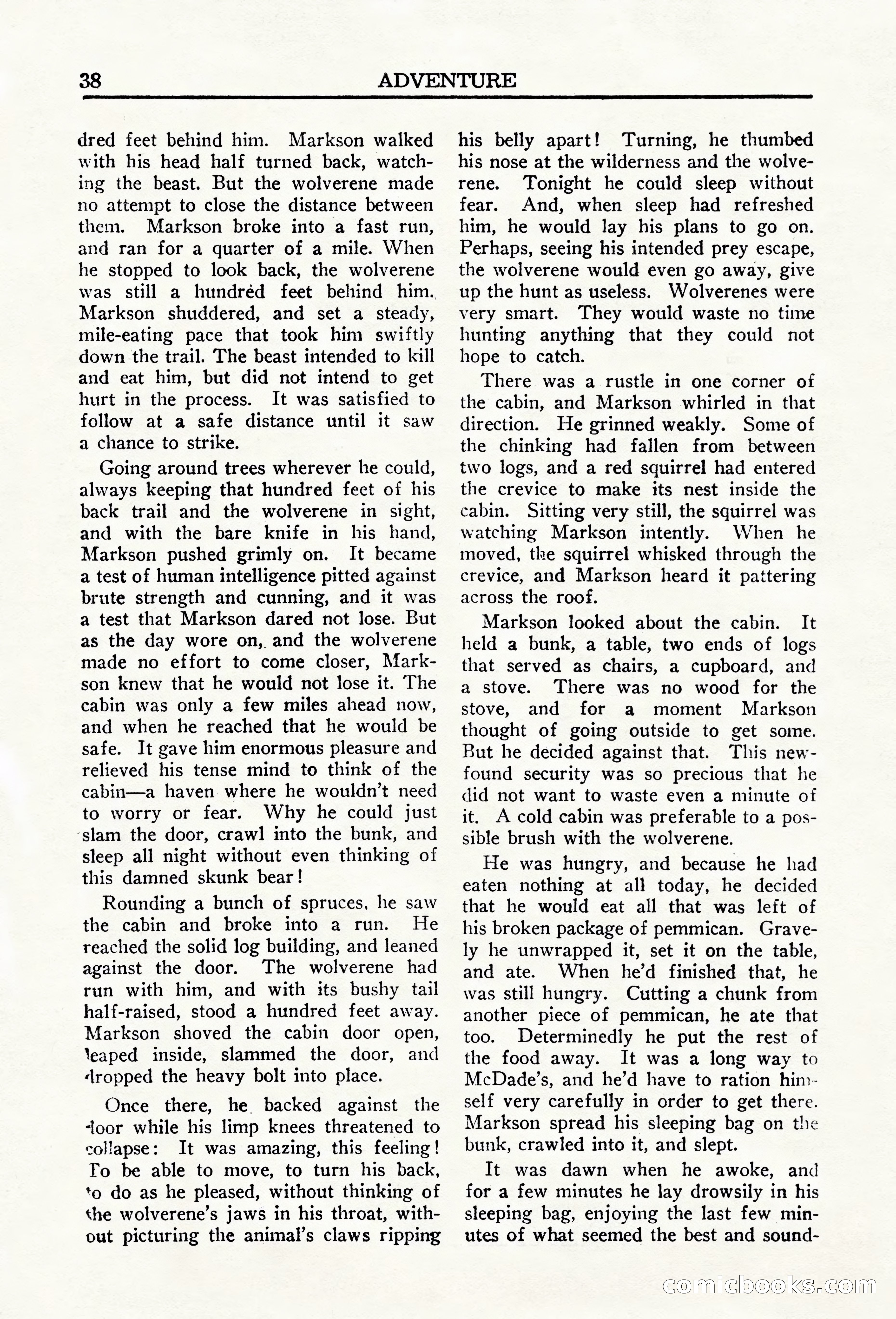 Adventure (Canada), March 1943 — page 40 of 116