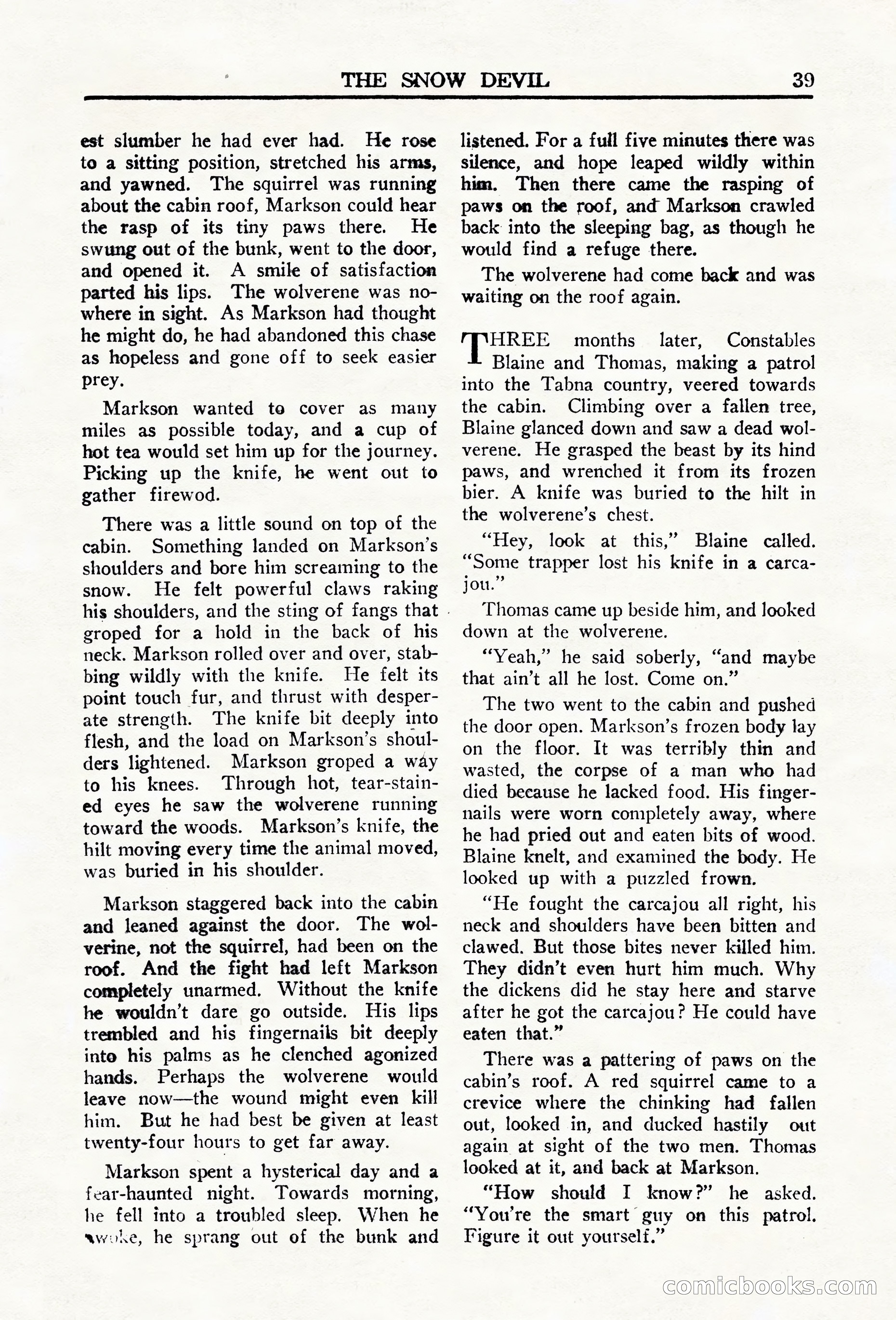 Adventure (Canada), March 1943 — page 41 of 116