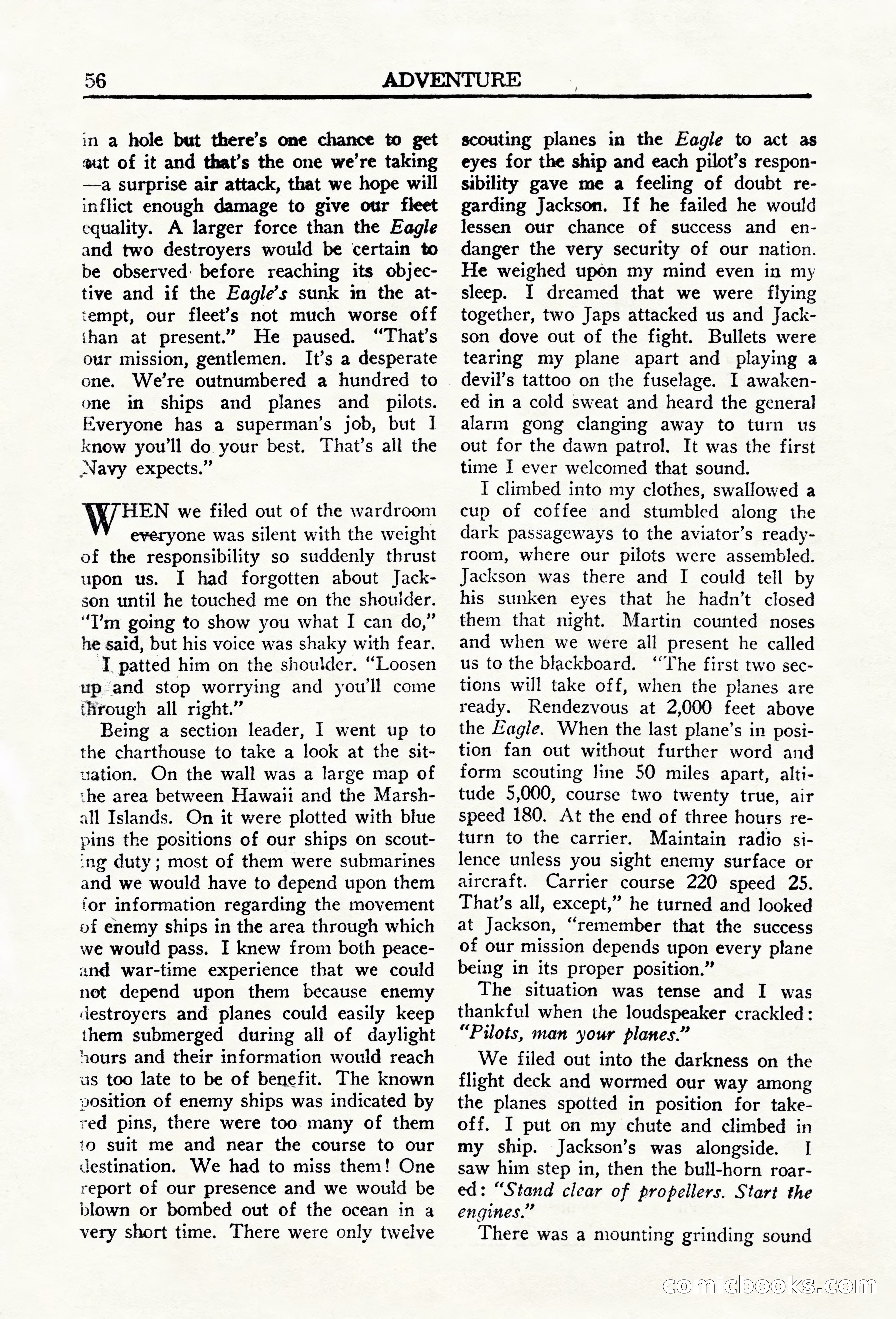Adventure (Canada), March 1943 — page 58 of 116