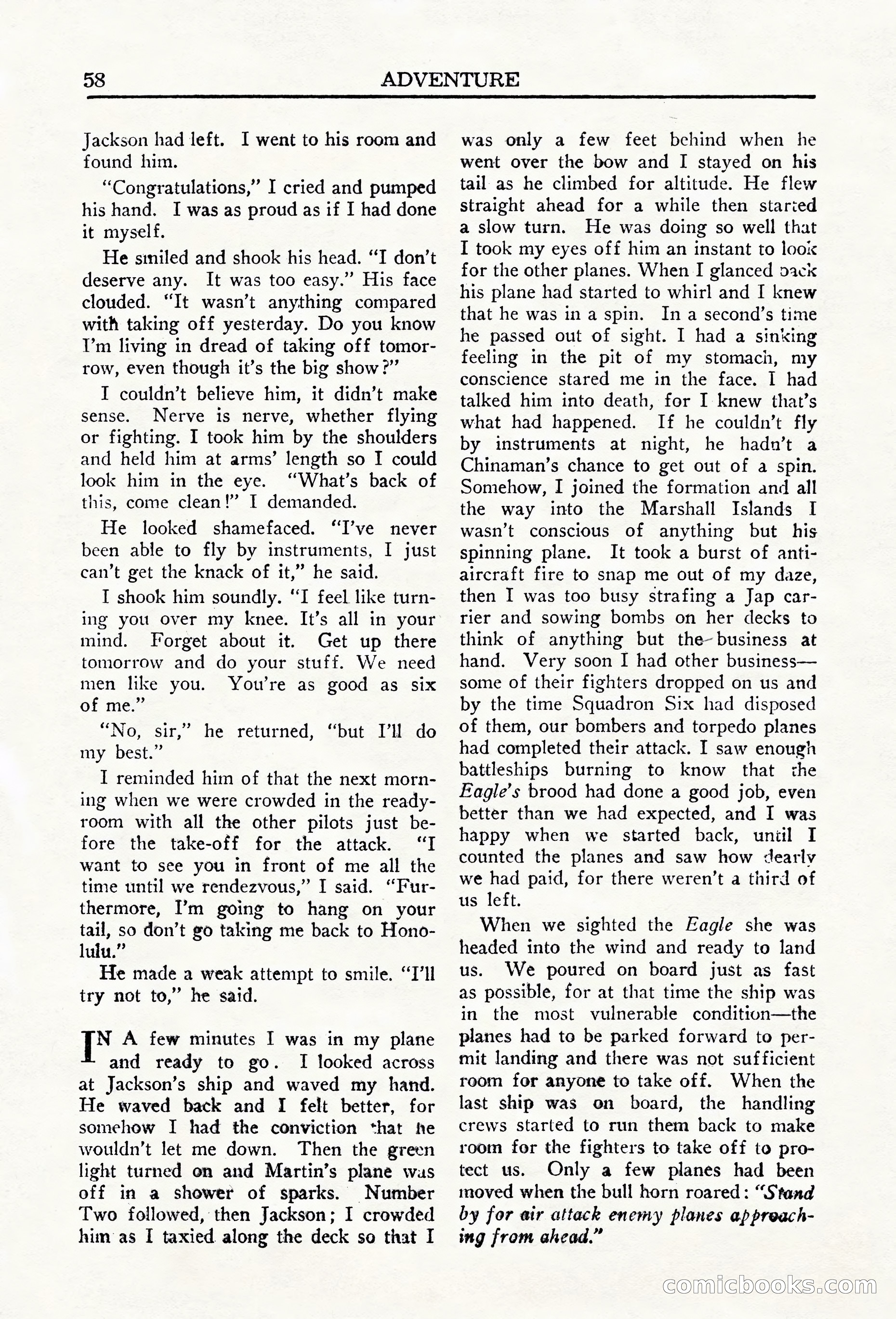 Adventure (Canada), March 1943 — page 60 of 116