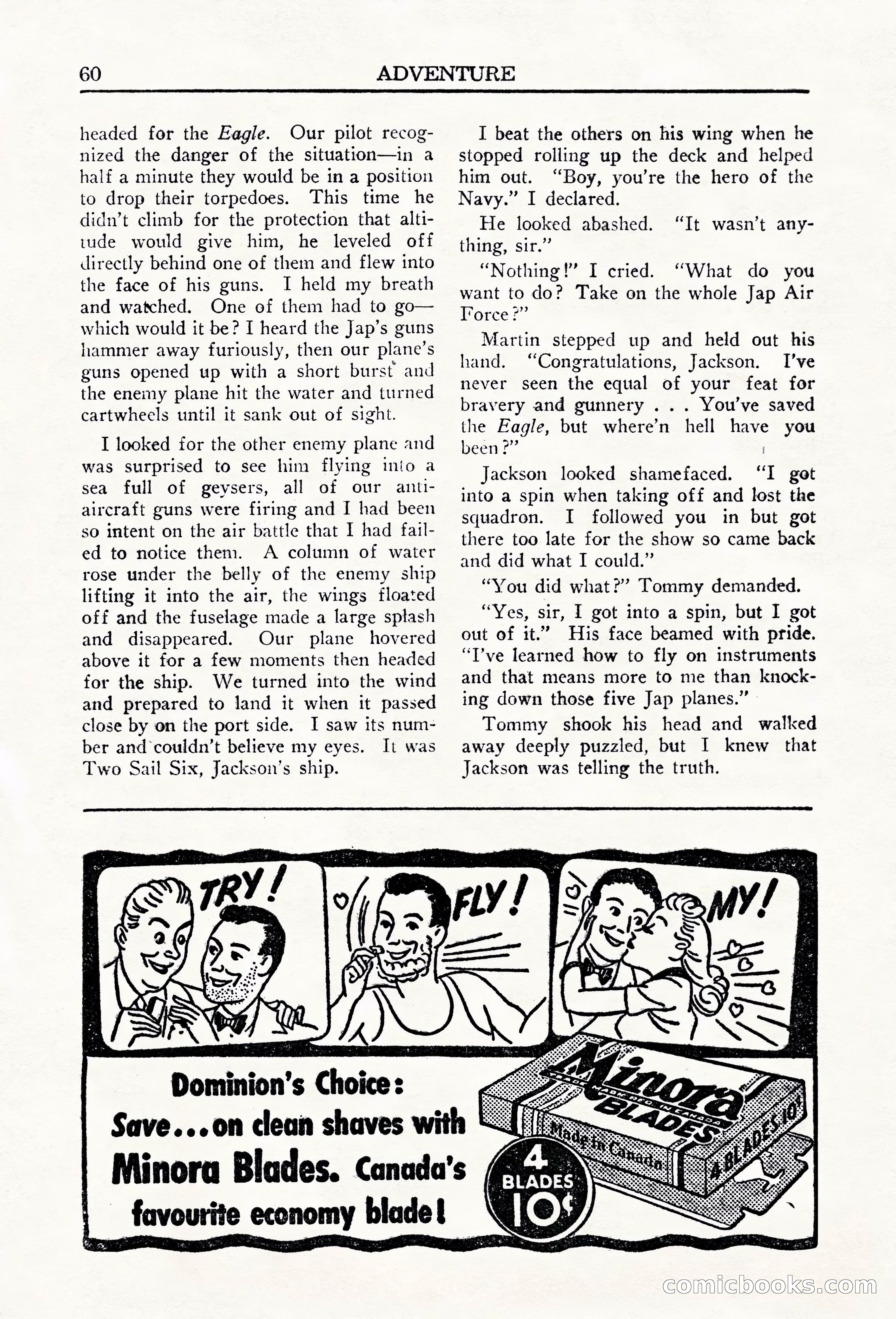 Adventure (Canada), March 1943 — page 62 of 116