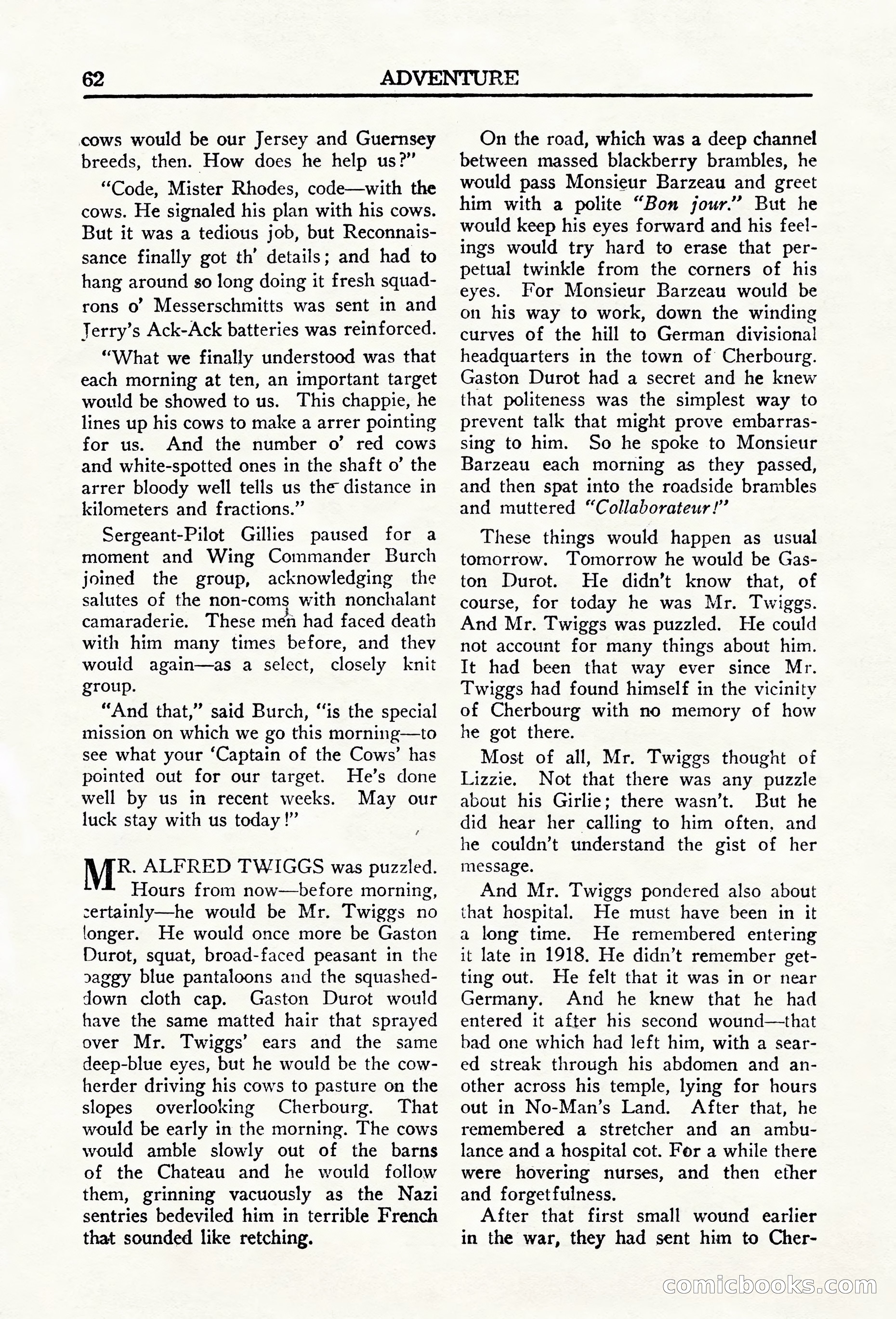 Adventure (Canada), March 1943 — page 64 of 116
