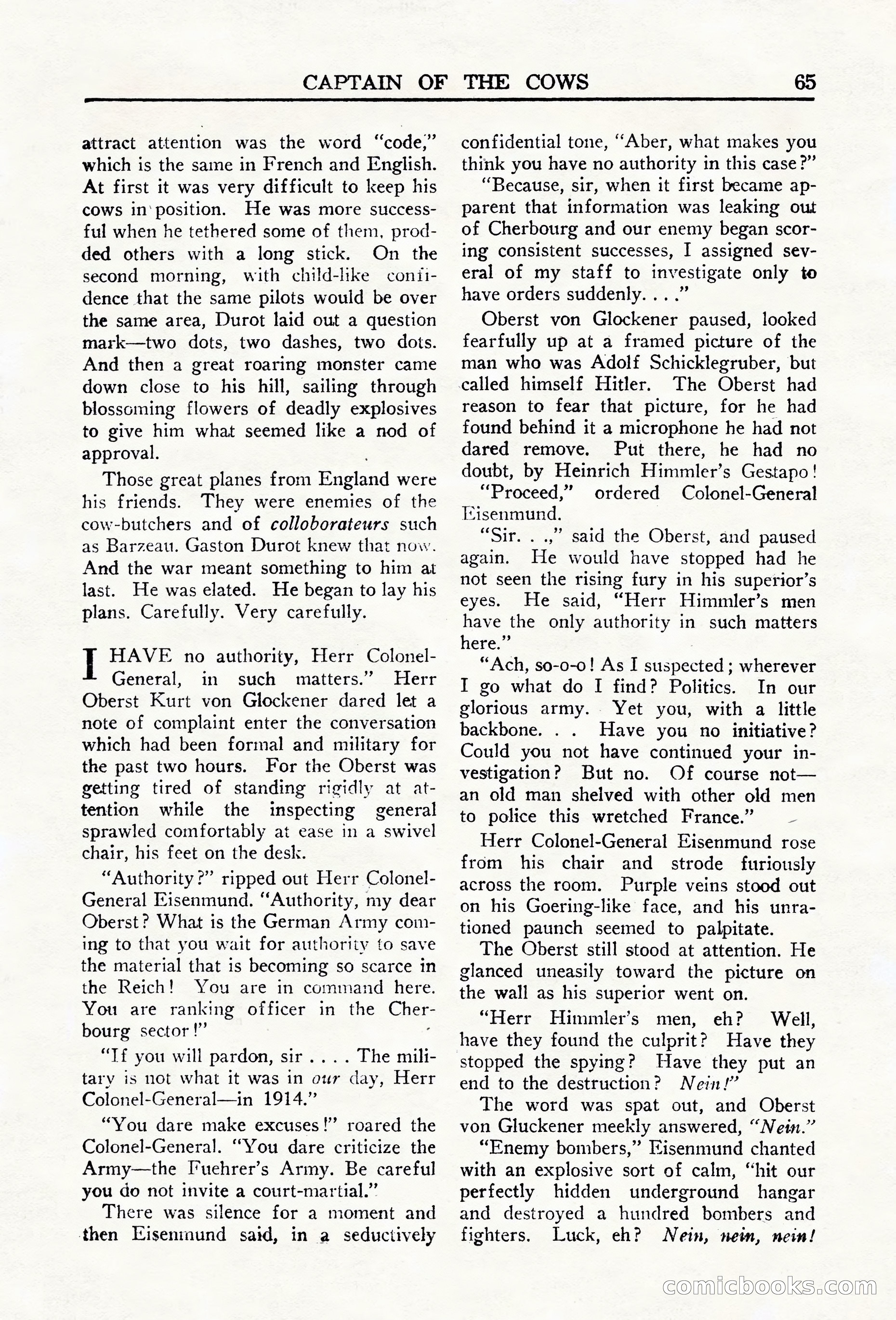 Adventure (Canada), March 1943 — page 67 of 116