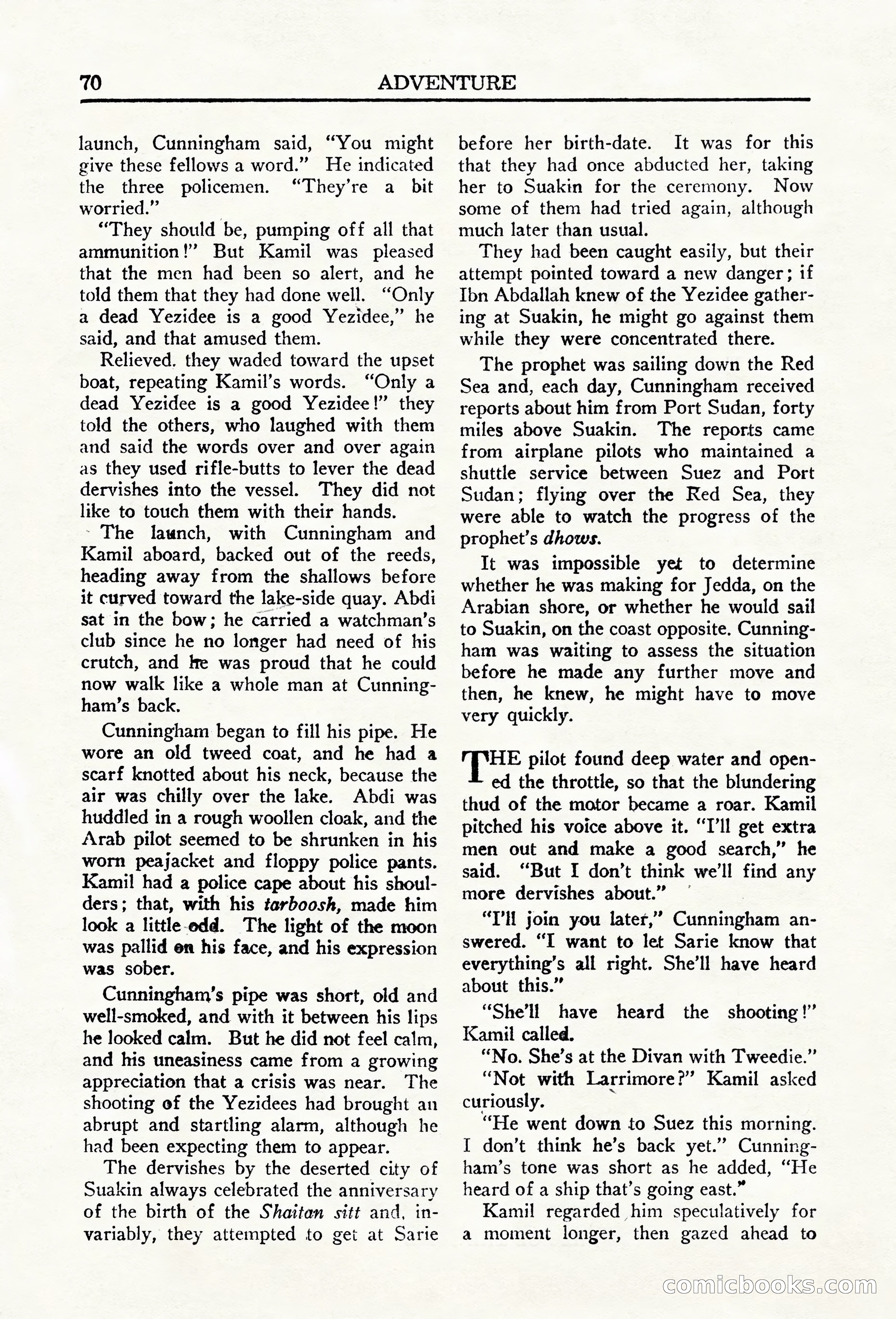 Adventure (Canada), March 1943 — page 72 of 116