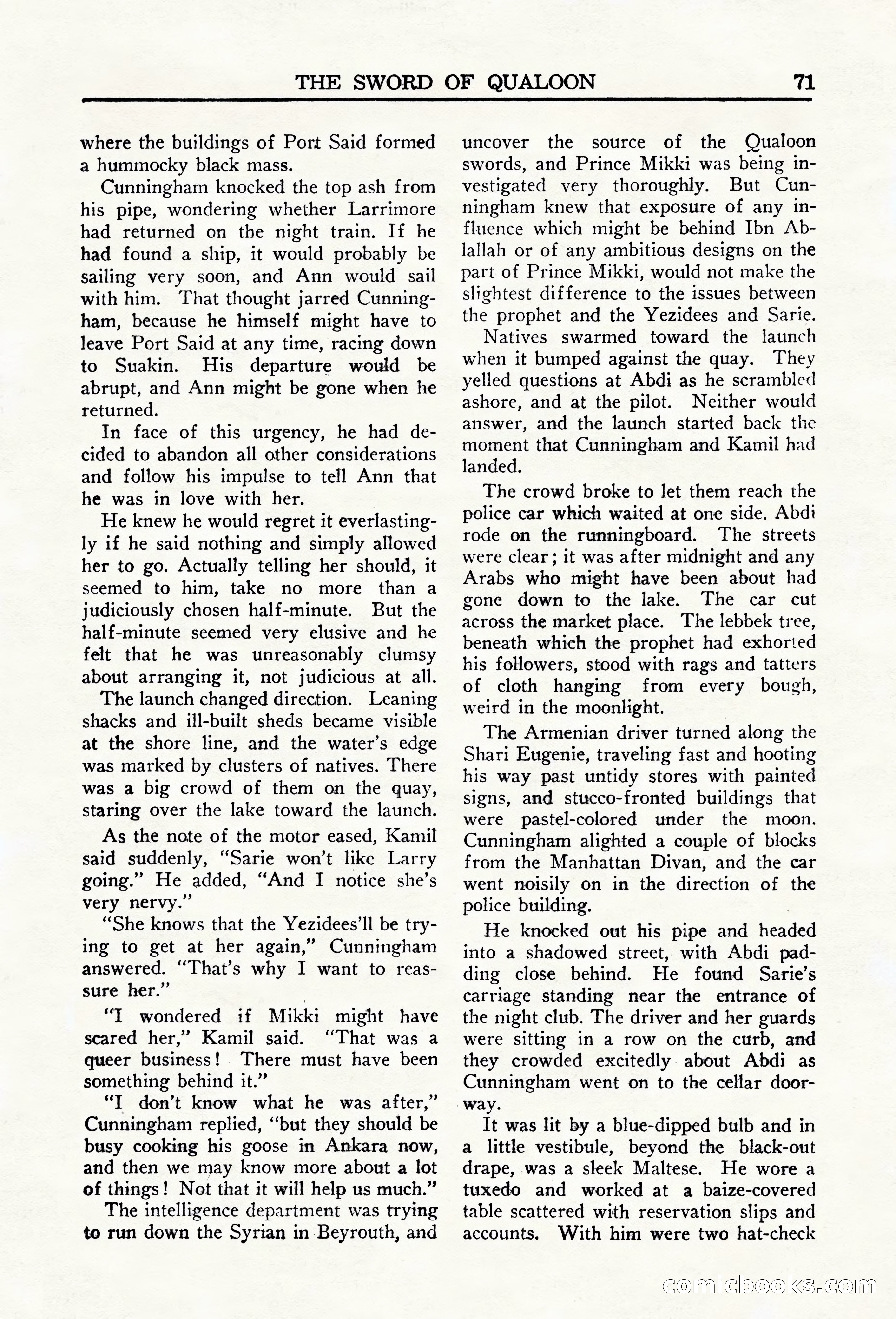 Adventure (Canada), March 1943 — page 73 of 116