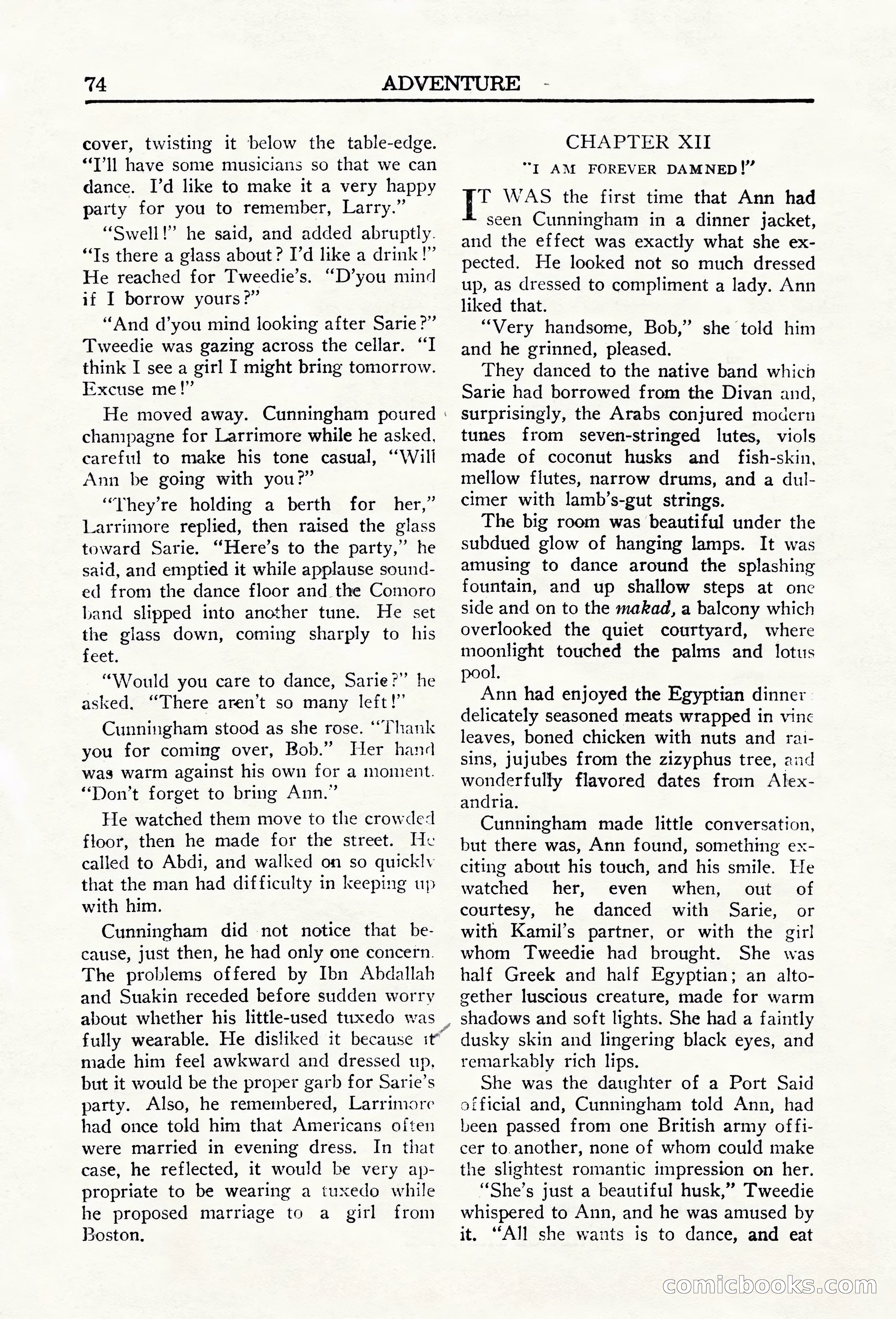 Adventure (Canada), March 1943 — page 76 of 116